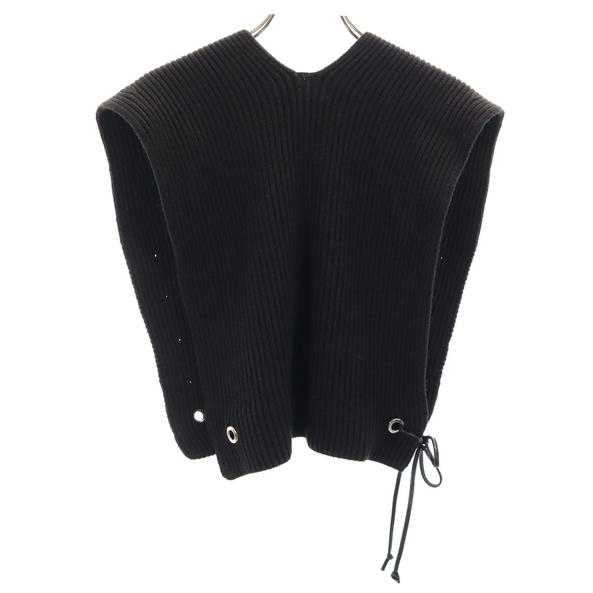 AMERI UNDRESSED アメリ ニットベスト F ブラック レディース