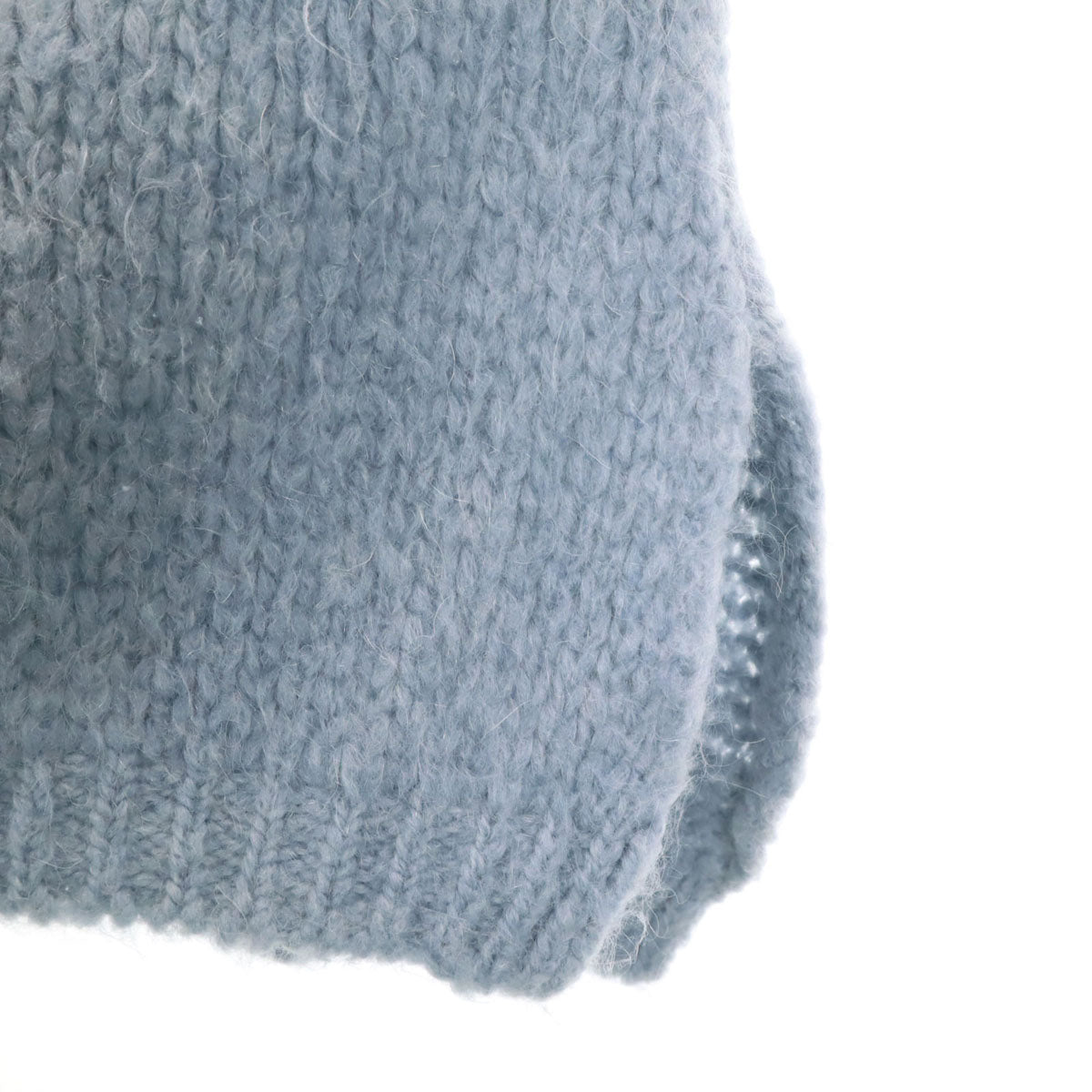 TRICOTS JEAN MARC トリコットジーンマルク フランス製 モヘアブレンド 長袖 セーター ブルー系 ニット レディース