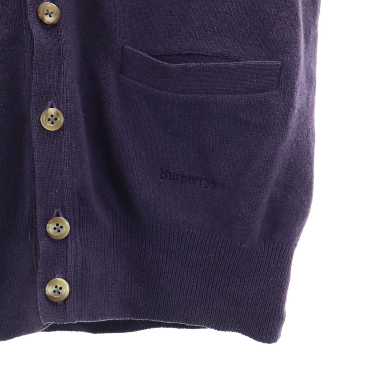 Burberrys バーバリーズ 90s オールド ニットベスト L パープル系 メンズ