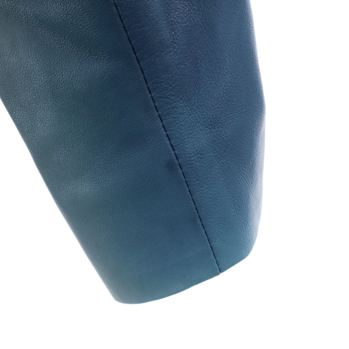 TOD’S トッズ イタリア製 レザージャケット 40 ブルー系 レディース