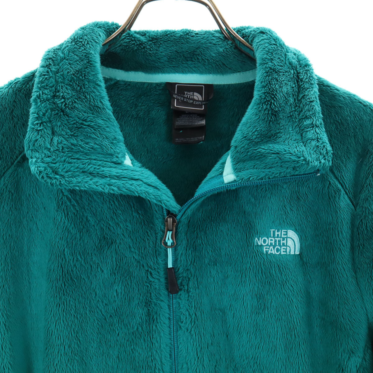 THE NORTH FACE ノースフェイス フリースジャケット L グリーン系 C782 レディース