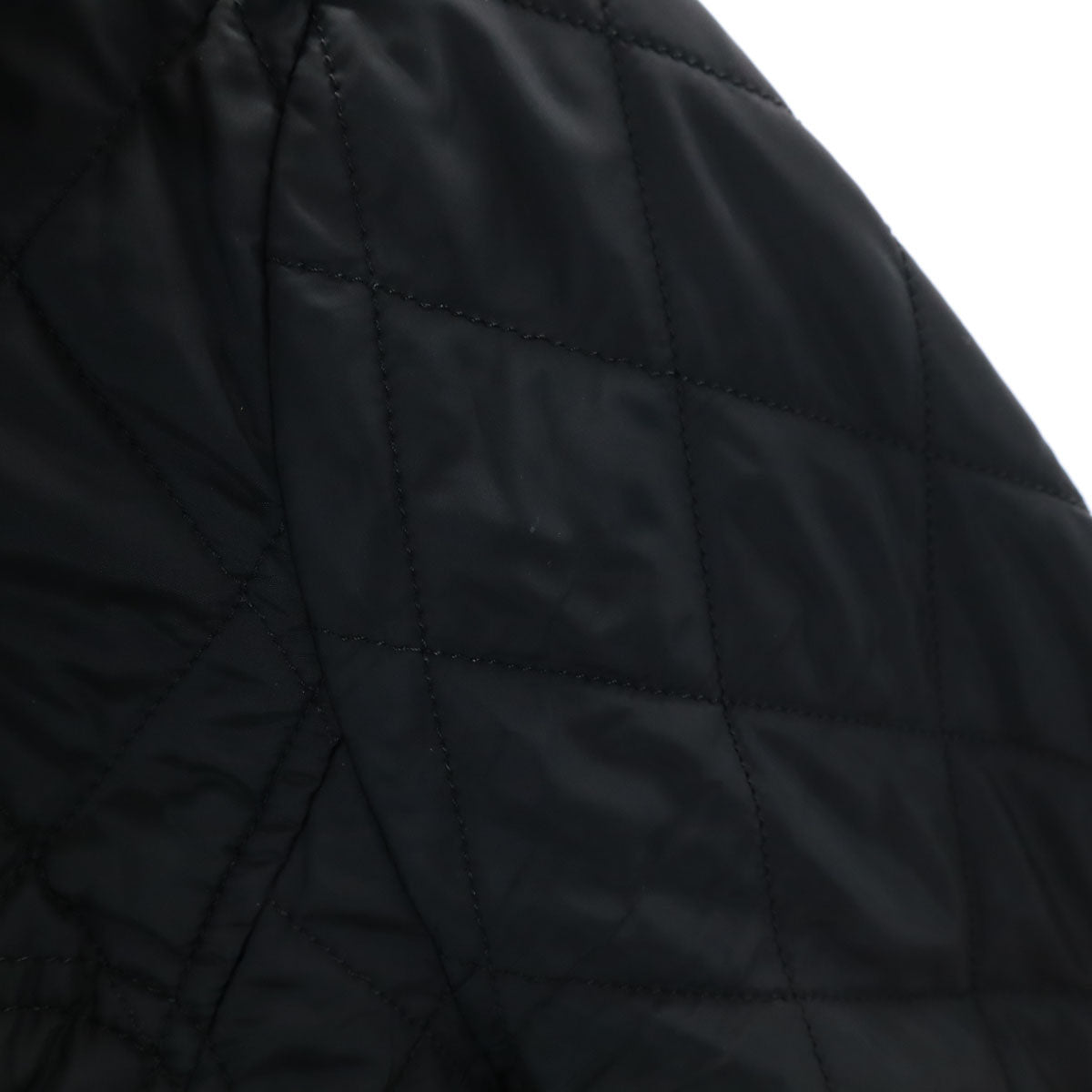 BURBERRY バーバリー キルティングコート 40 ブラック 三陽商会 レディース