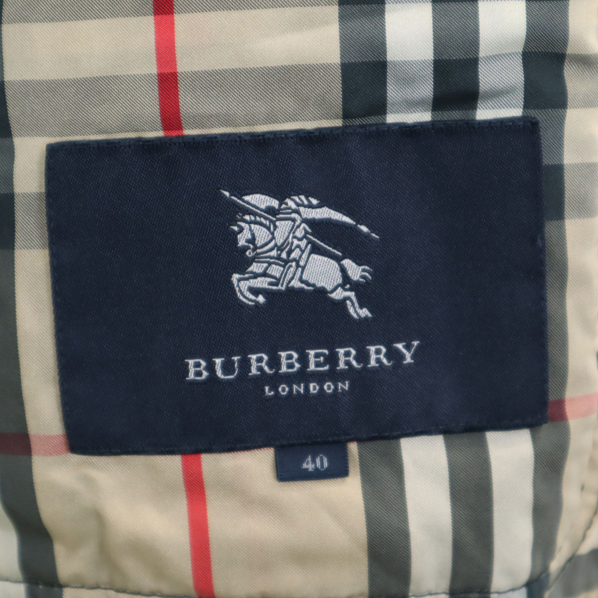 BURBERRY バーバリー キルティングコート 40 ブラック 三陽商会 レディース