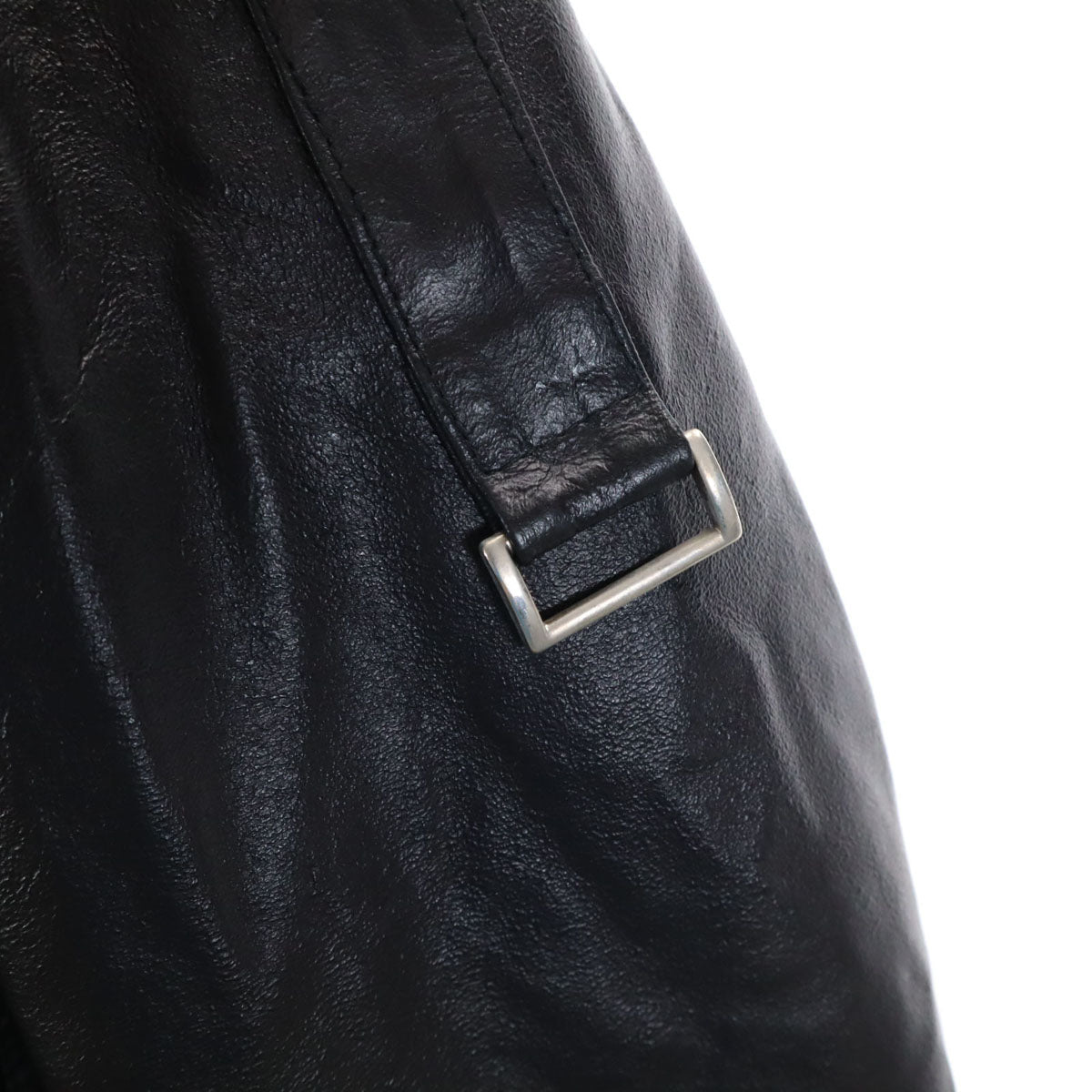 DEWIN イタリア製 レザージャケット ブラック メンズ