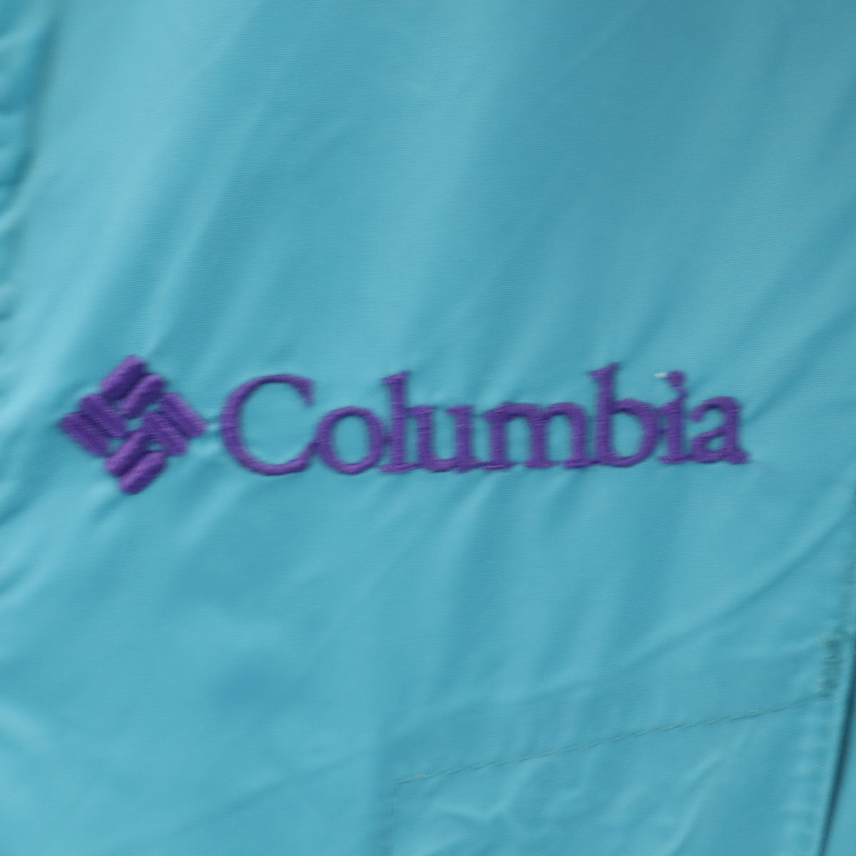 Columbia コロンビア ナイロンジャケット L ブルー系 裏メッシュ アウトドア メンズ