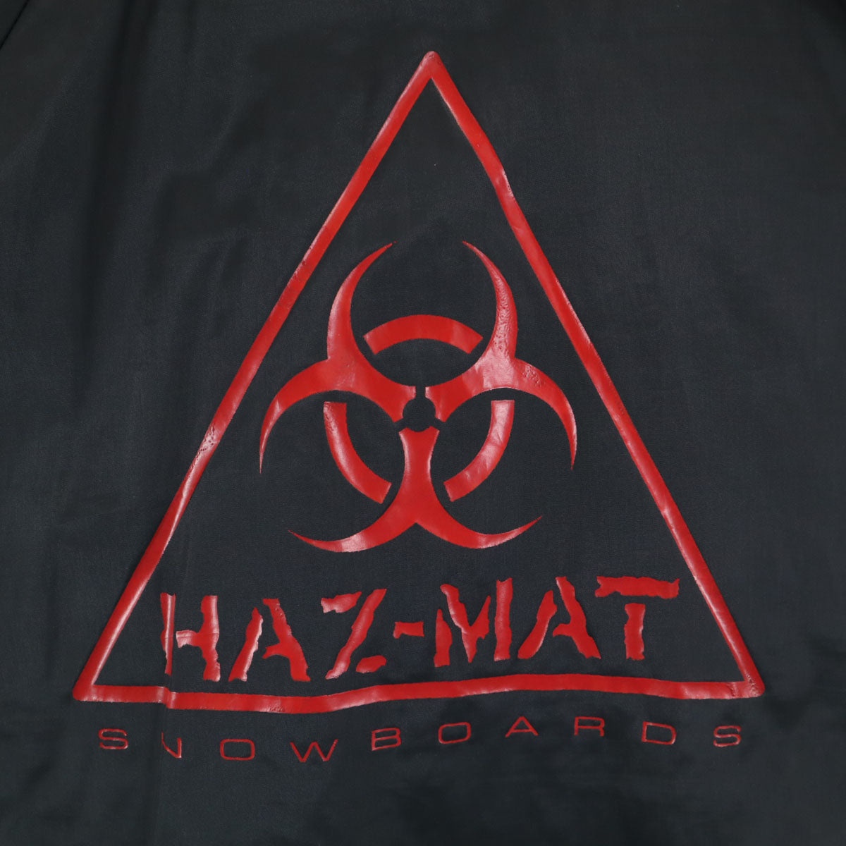 HAZ-MAT ハズマット USA製 コーチジャケット XL ブラック メンズ