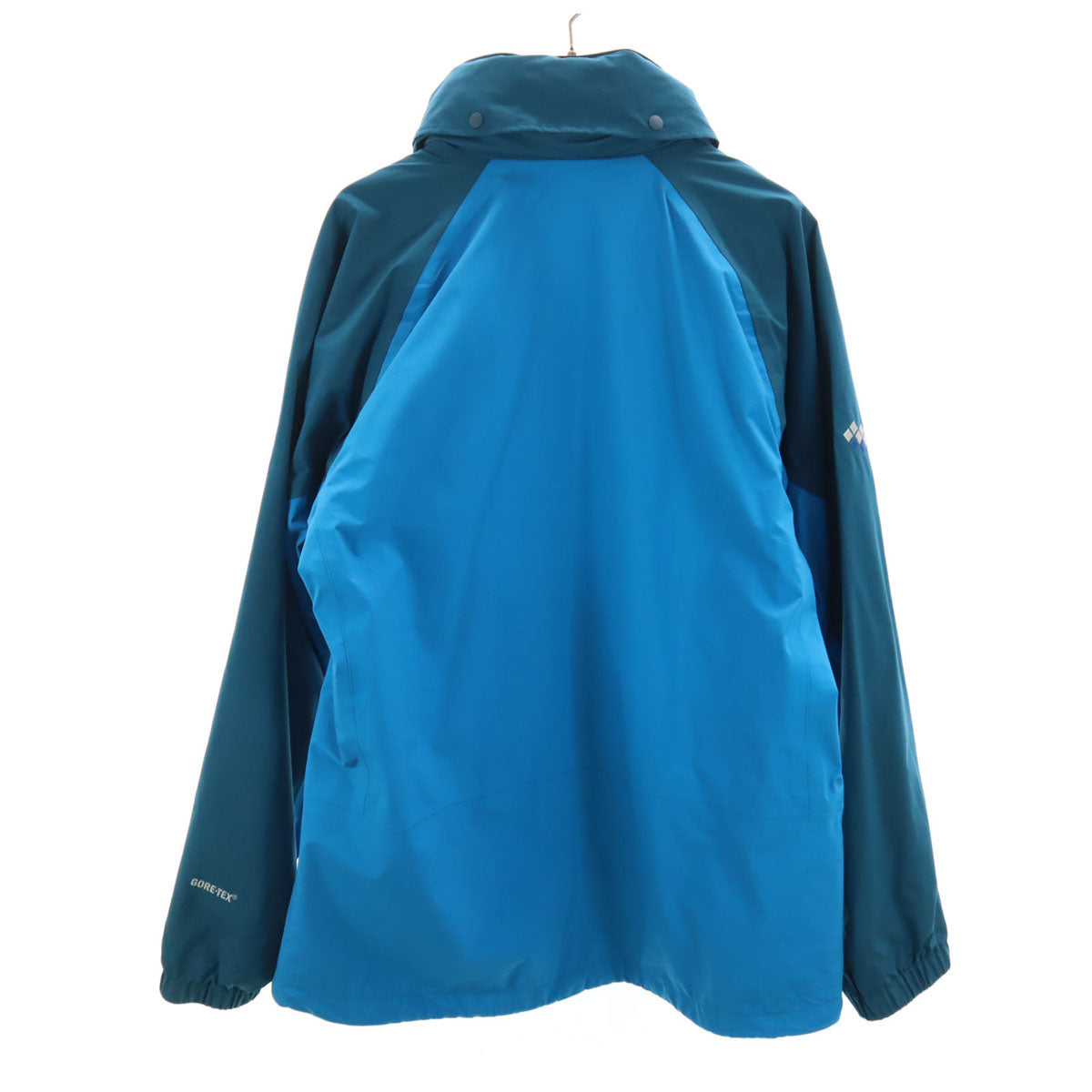 mont-bell モンベル ドロワット マウンテンジャケット L ブルー系 裏メッシュ アウトドア 収納袋付き メンズ