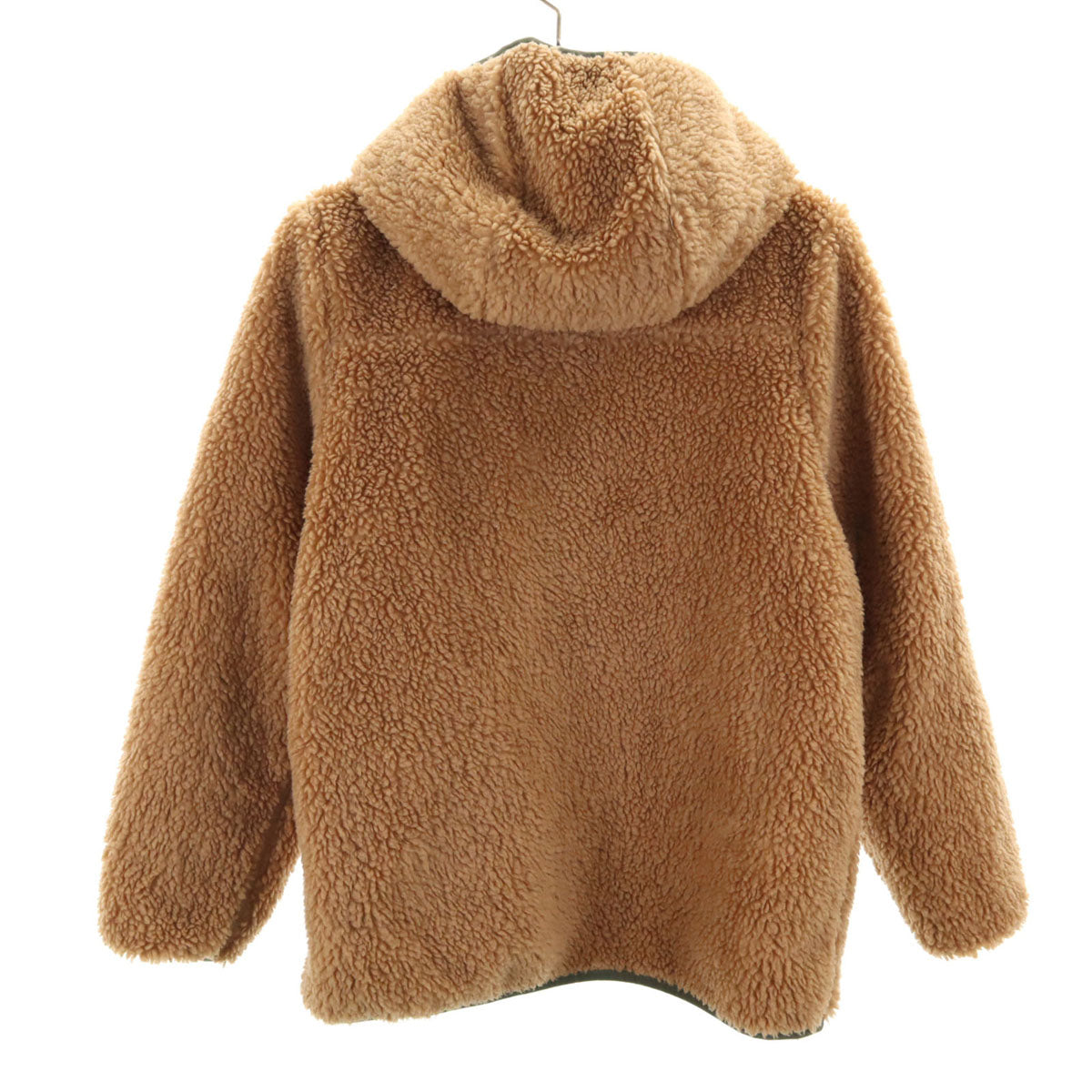 patagonia パタゴニア リバーシブル ボアジャケット カーキ 68095FA21 アウトドア キッズ