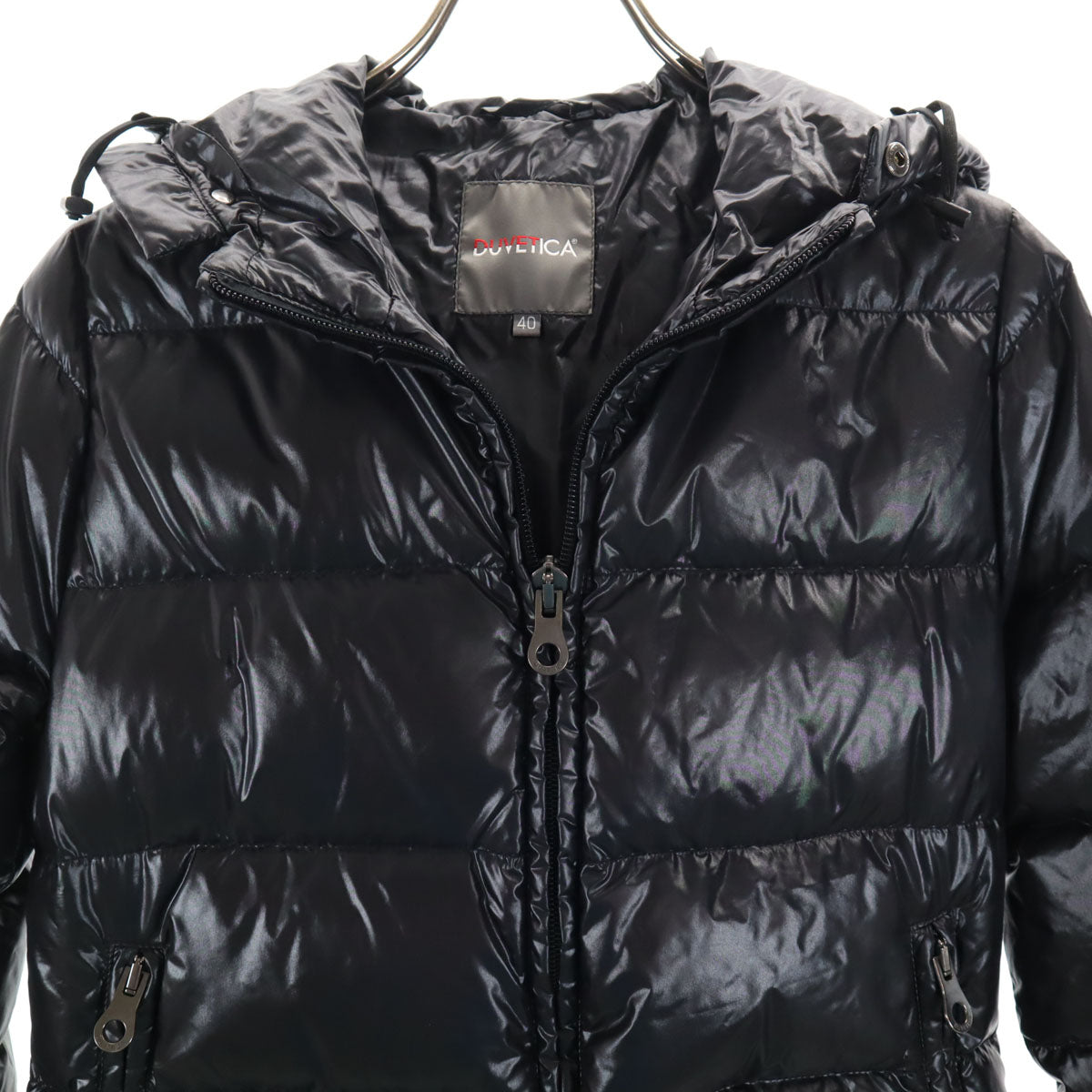 DUVETICA デュベティカ ブルガリア製 ダウンジャケット 40 ブラック ADHARA レディース