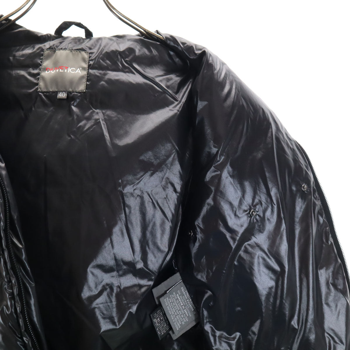 DUVETICA デュベティカ ブルガリア製 ダウンジャケット 40 ブラック ADHARA レディース