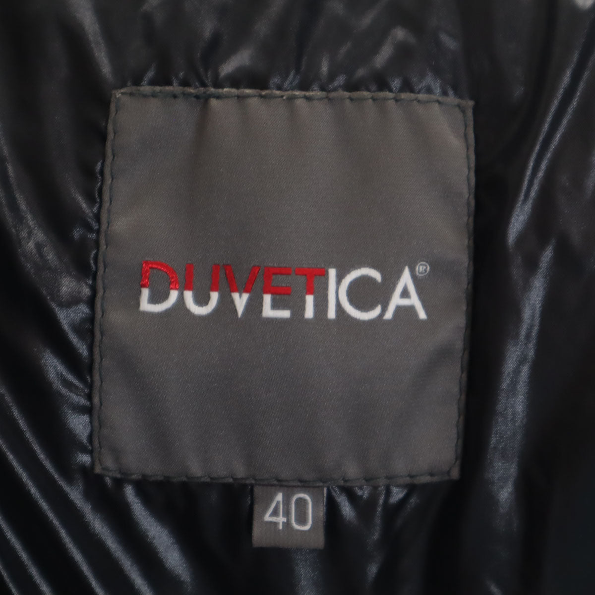 DUVETICA デュベティカ ブルガリア製 ダウンジャケット 40 ブラック ADHARA レディース