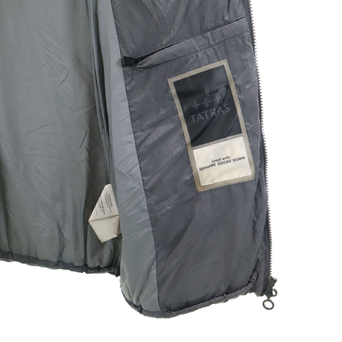 TATRAS タトラス ポーランド製 ポリテアマ ダウンジャケット 2 チャコールグレー LTA18A4496 レディース