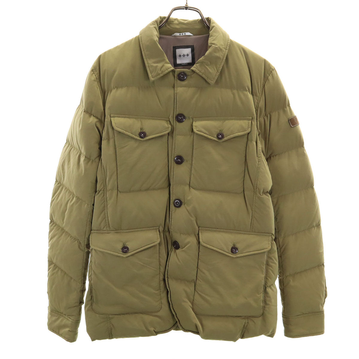 TATRAS タトラス ポーランド製 ダウンジャケット 2 カーキベージュ メンズ