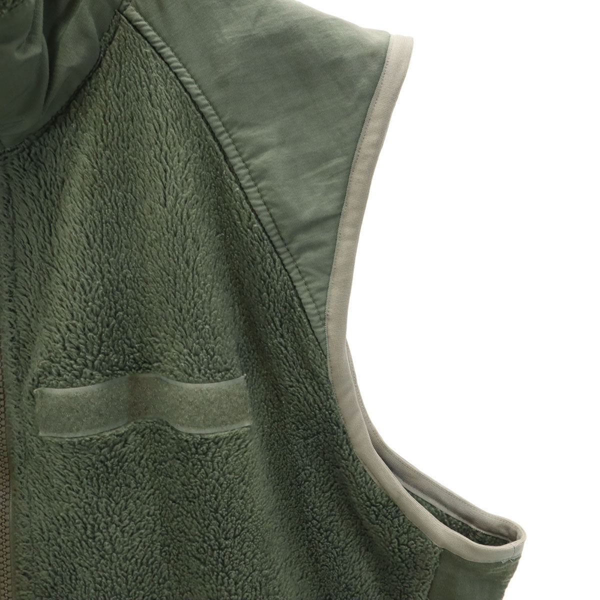 オールド アメリカ軍 ボア ベスト グレー系 メンズ