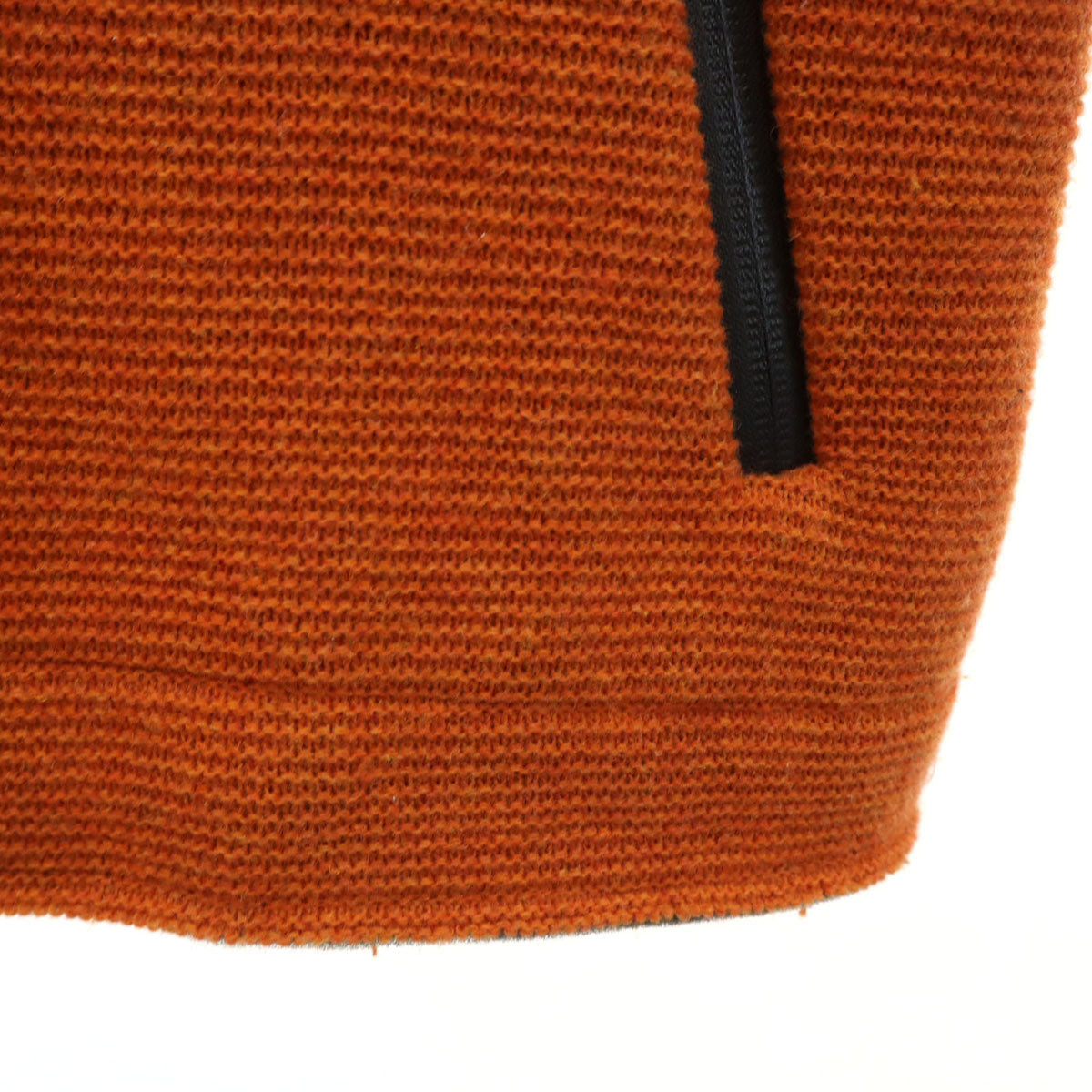 BOB ボブ イタリア製 ウールブレンド フードジャケット 46 オレンジ系 メンズ