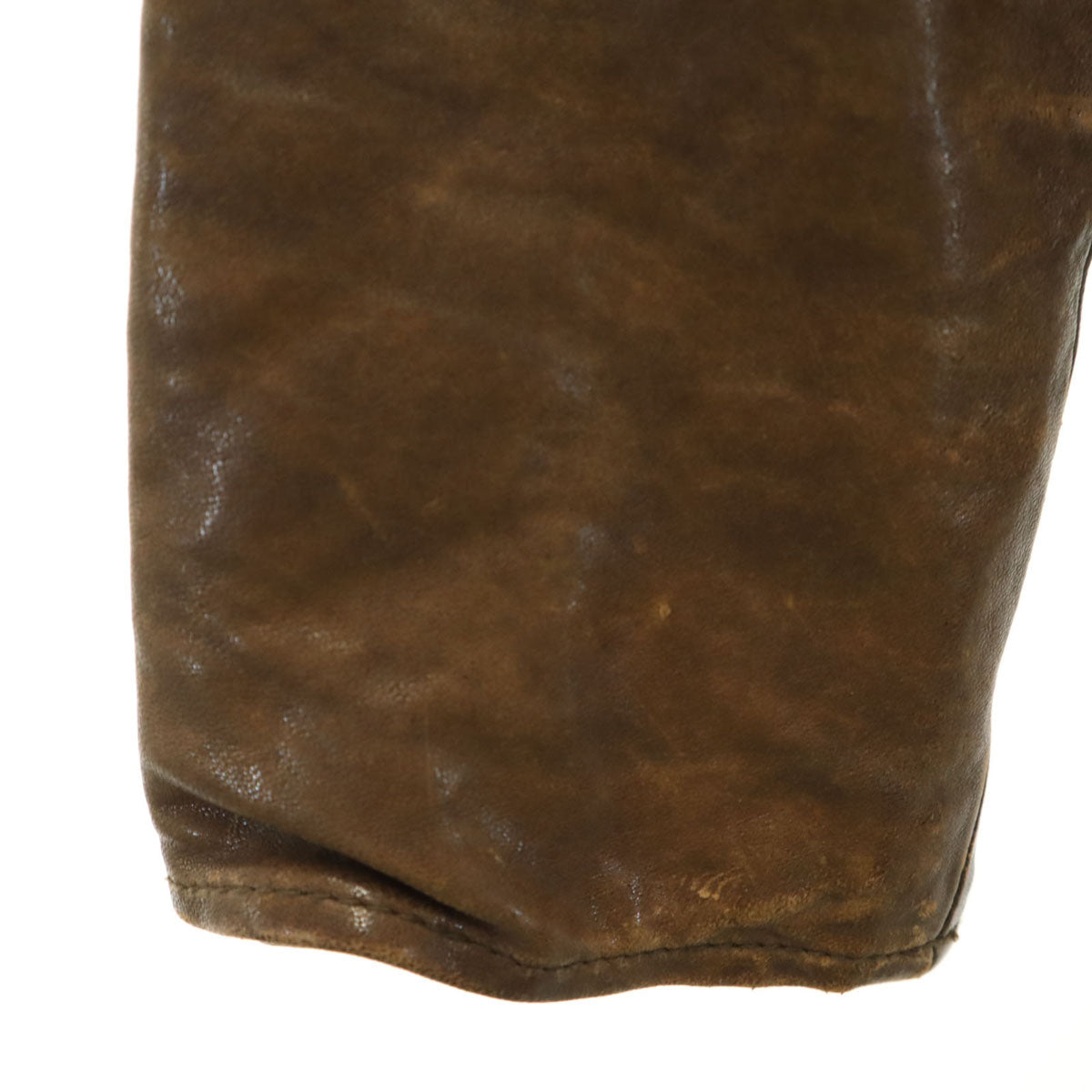 beautiful people ビューティフルピープル レザージャケット 130 ブラウン キッズ