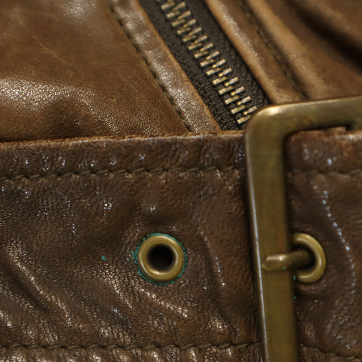 beautiful people ビューティフルピープル レザージャケット 130 ブラウン キッズ