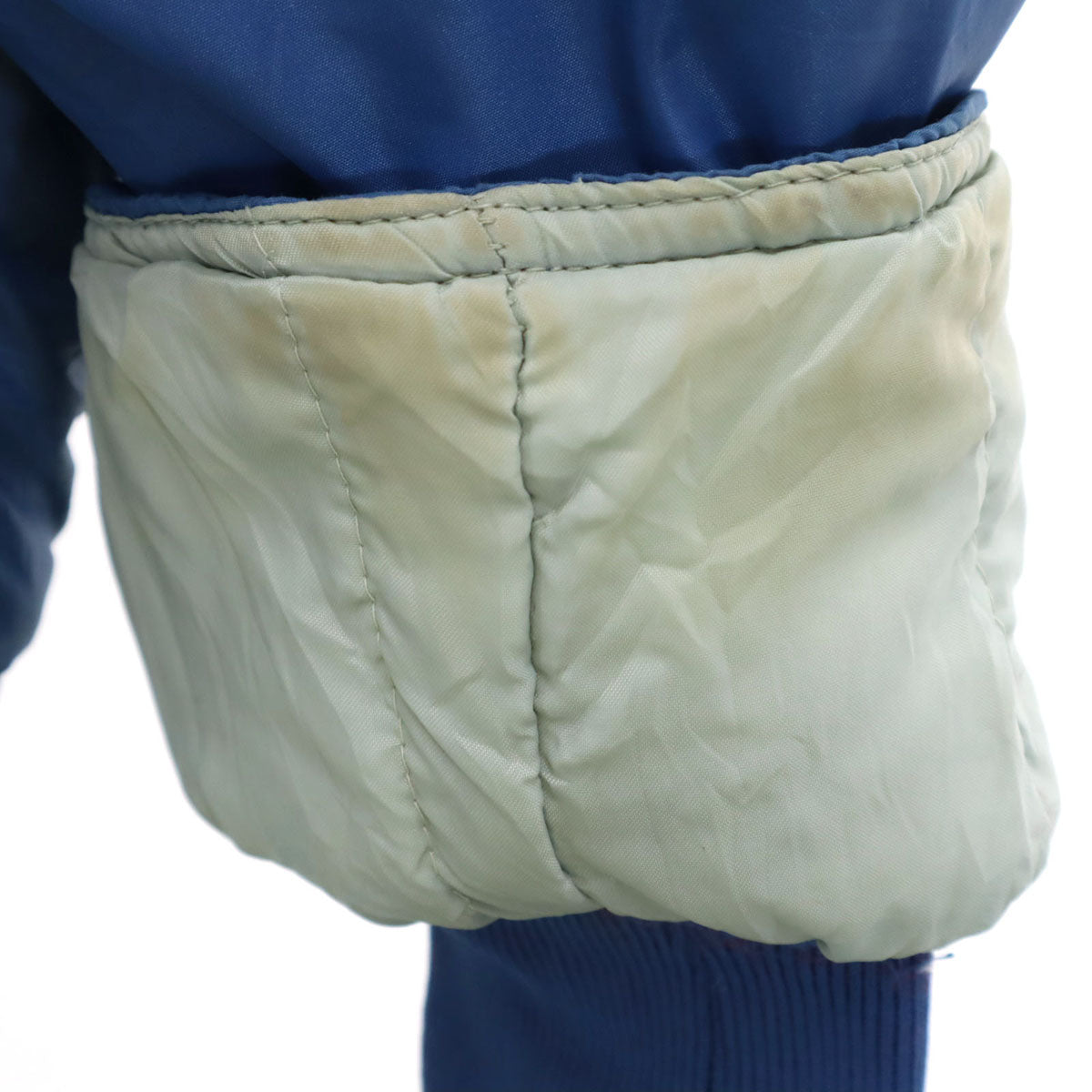 MIGHTY MAC マイティーマック 80s ヴィンテージ T字タロン ジップジャケット 36 ブルー系 メンズ