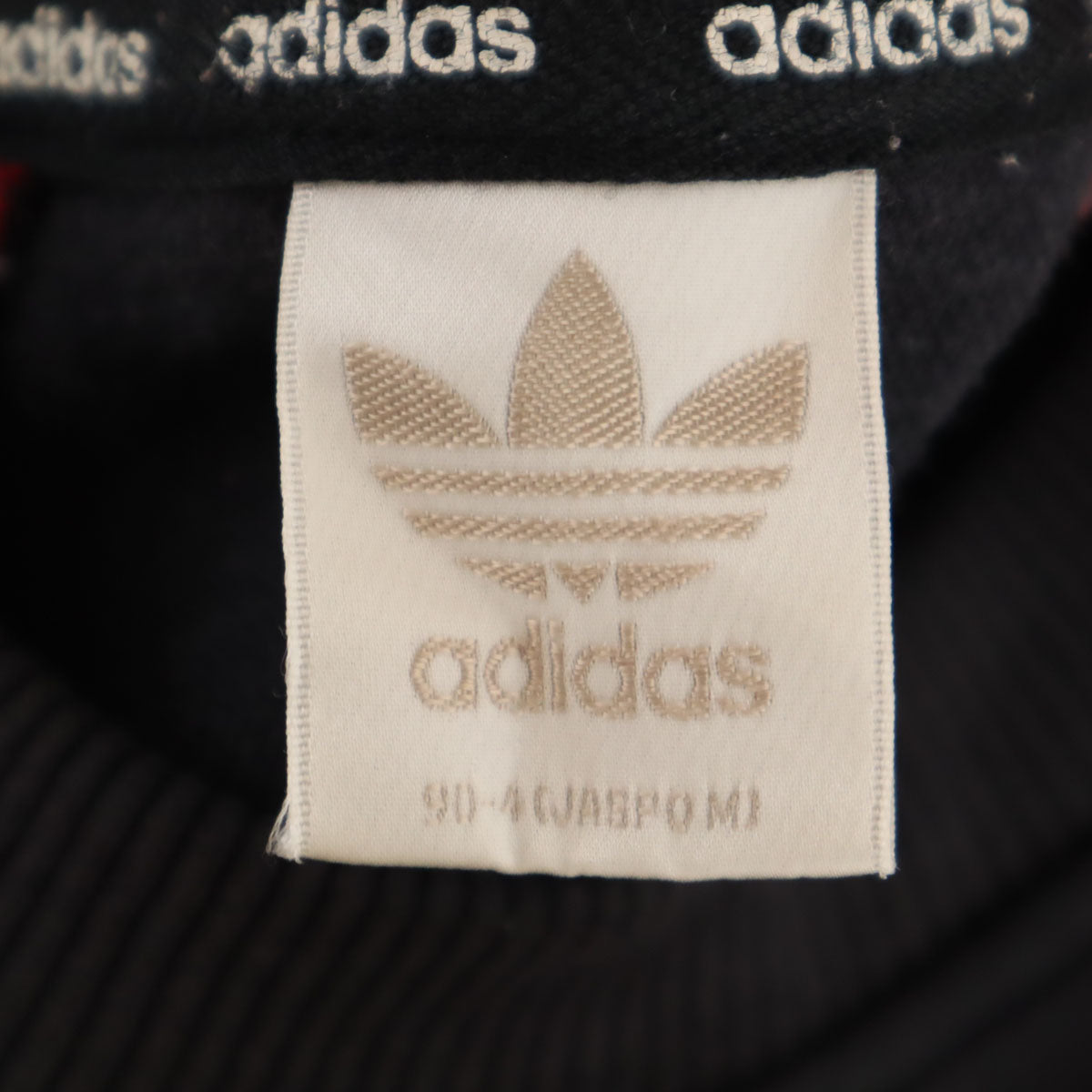 adidas アディダス 80s デサント製 トレフォイルロゴ ヴィンテージ 長袖 トレーナー M スウェット メンズ