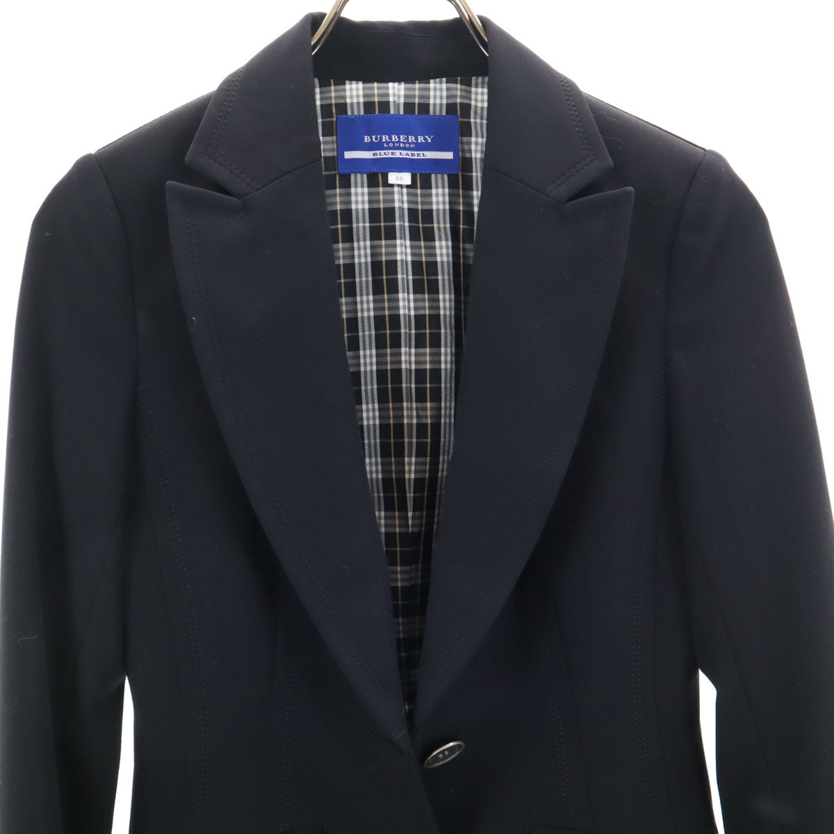 BURBERRY BLUE LABEL バーバリーブルーレーベル LONDON ジャケット 38 ブラック系 三陽商会 レディース