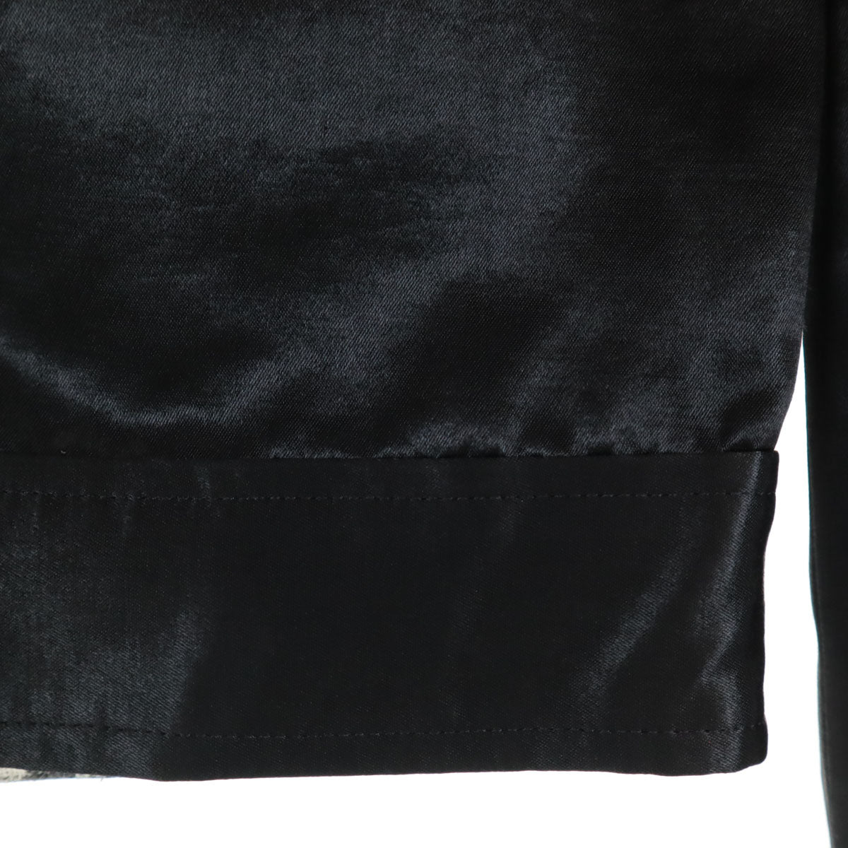 OZONE ROCKS オゾンロックス 日本製 バック刺_ ジップジャケット ブラック系 レディース