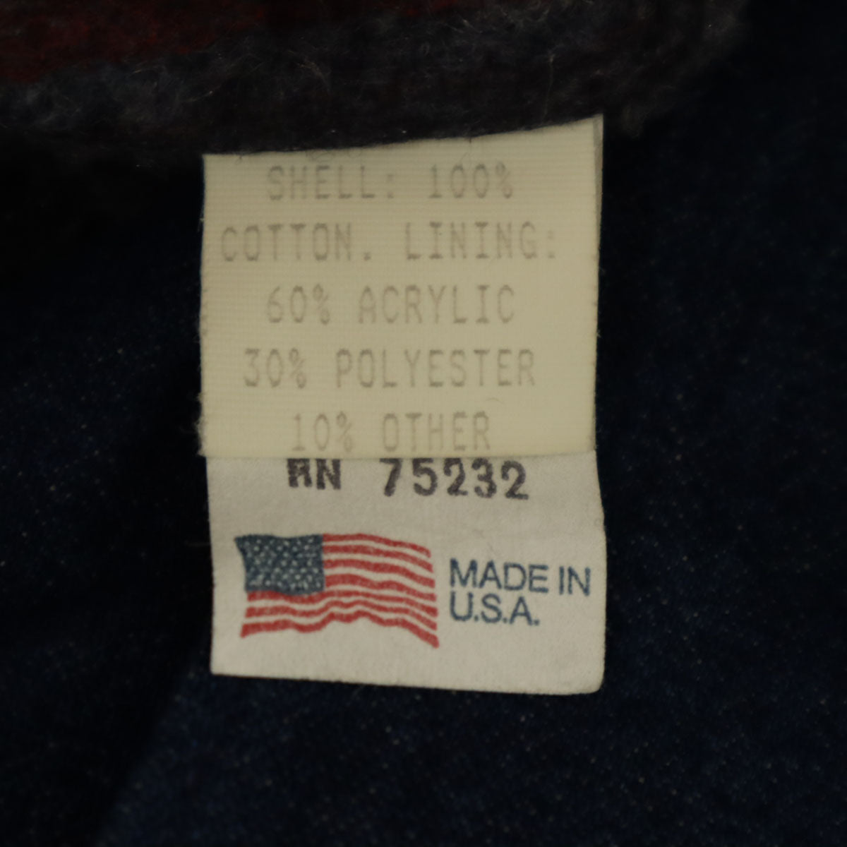 CARTER'S カーターズ 80s 90s USA製 オールド デニム カバーオール 40 インディゴ 裏ブランケット メンズ