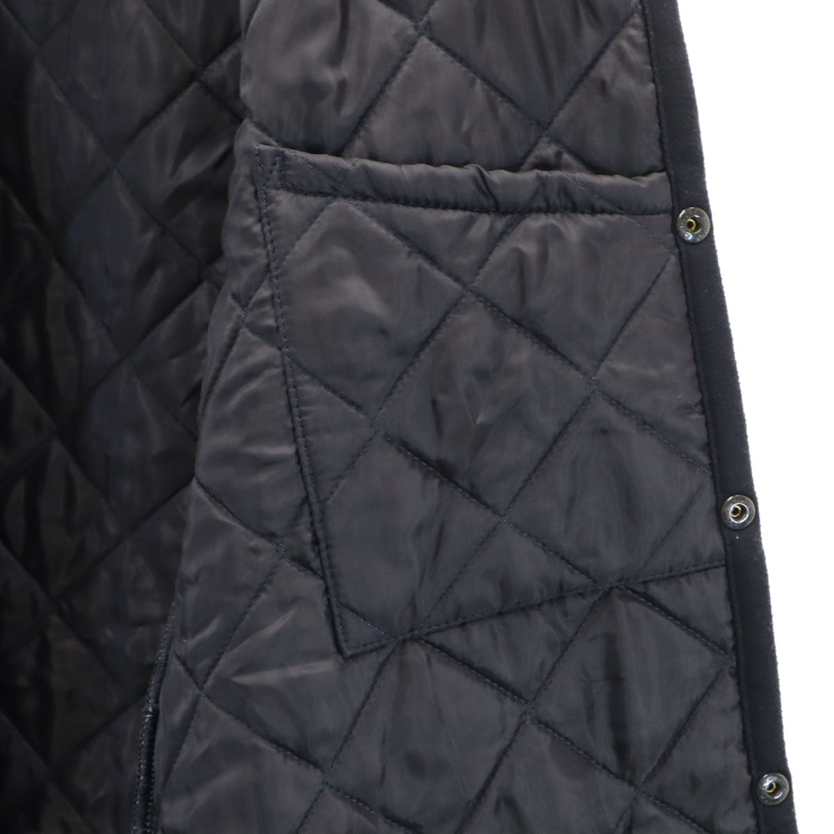 LAVENHAM ラベンハム キルティングジャケット XS ネイビー 中綿 メンズ