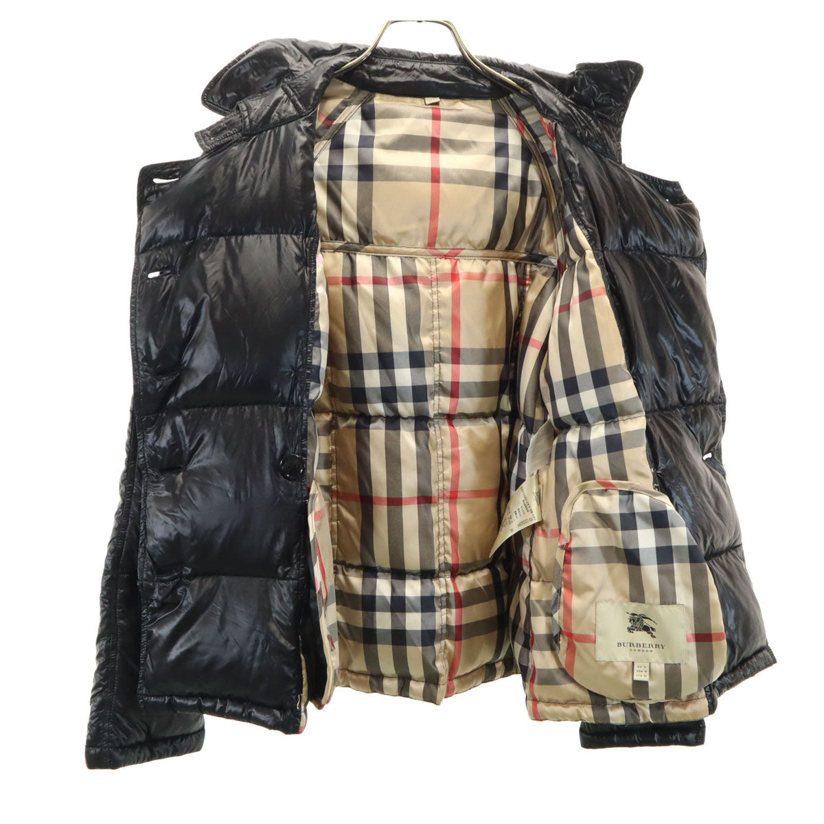 BURBERRY LONDON バーバリーロンドン ダウンジャケット 12 ブラック レディース
