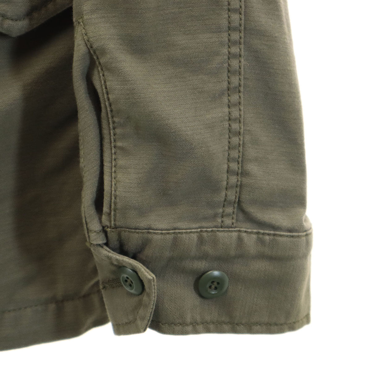 ALPHA INDUSTRIES INC アルファインダストリーズ ミリタリージャケット L カーキ メンズ