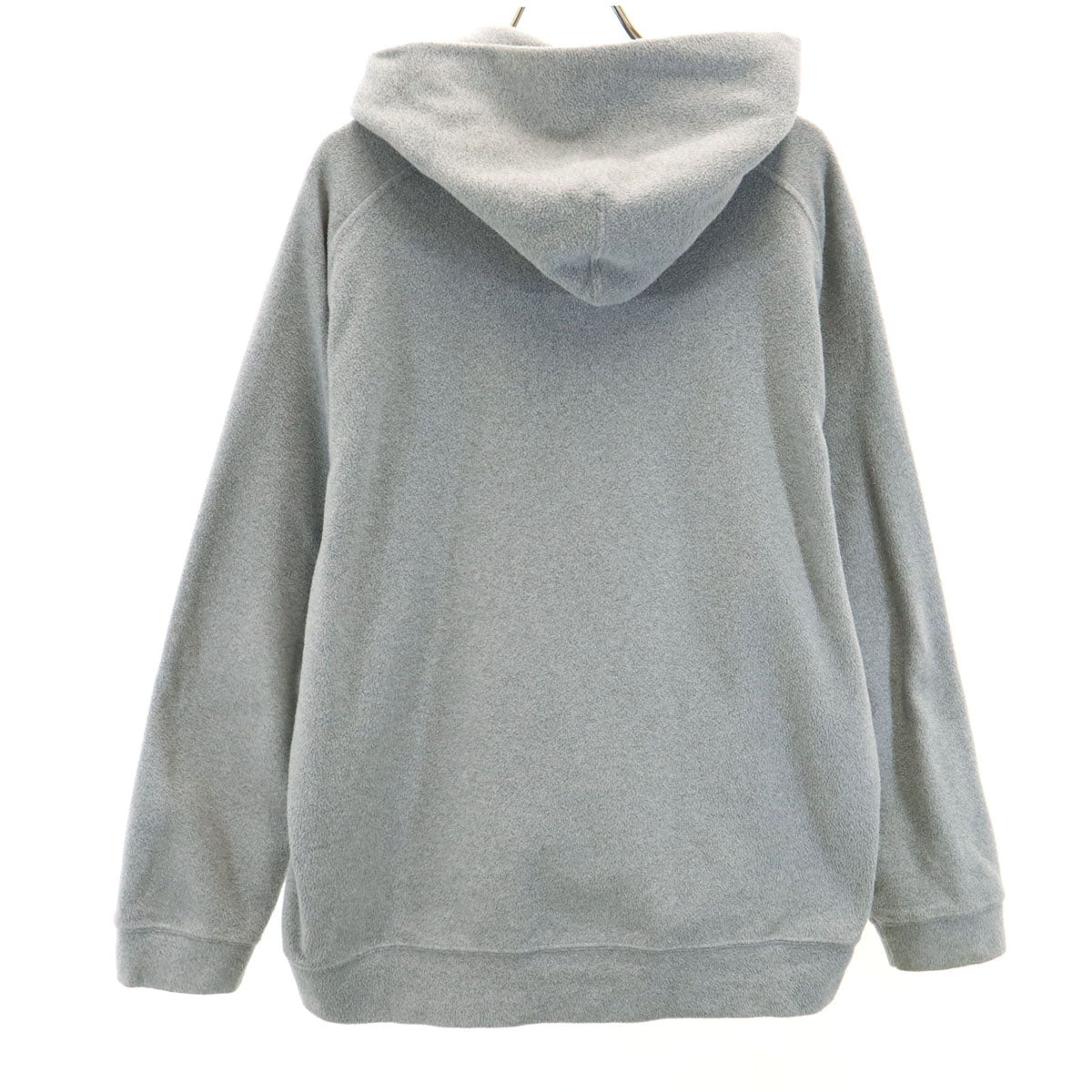 THE NORTH FACE ノースフェイス 長袖 マイクロフリース パーカー M グレー アウトドア NL72230 メンズ