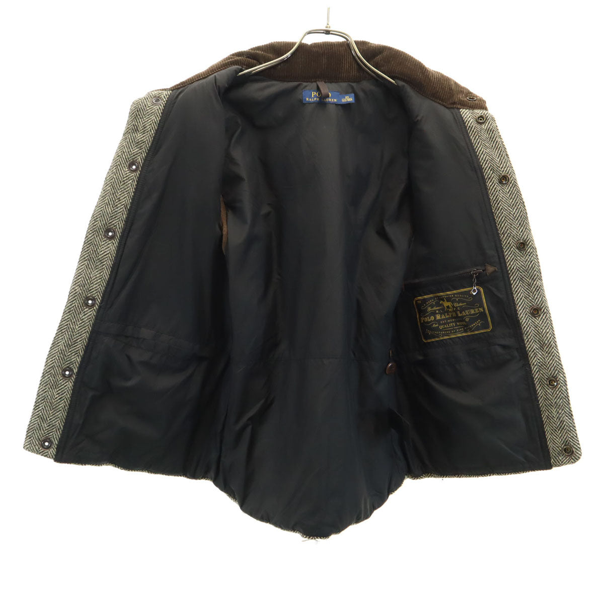 POLO RALPH LAUREN ポロラルフローレン ダウンベスト XS ブラウン系 メンズ