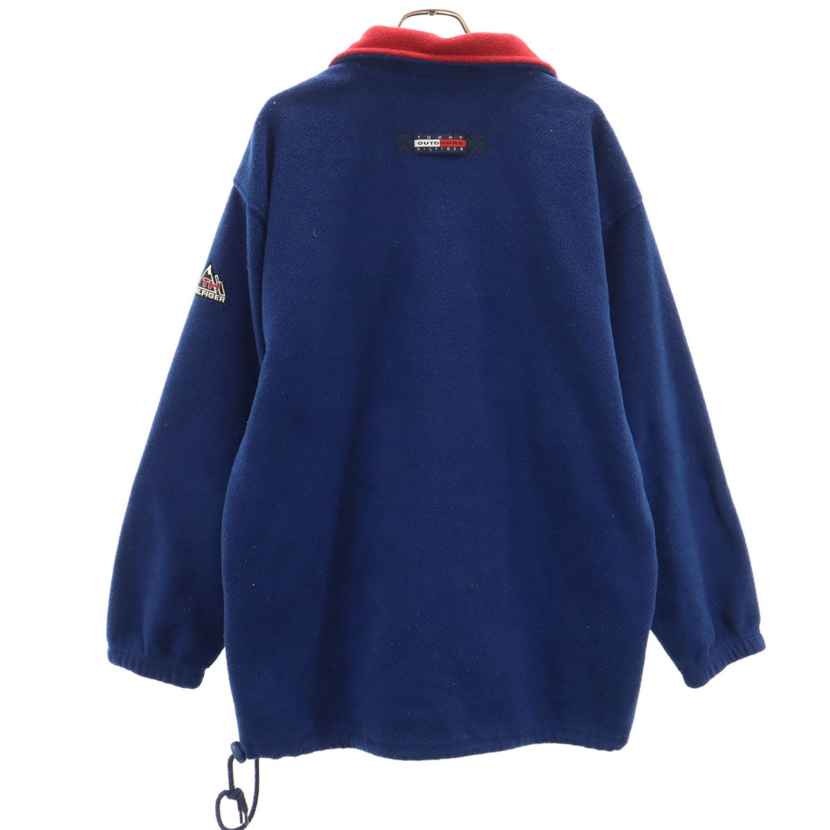 TOMMY HILFIGER トミーヒルフィガー 90s オールド フラッグタグ 長袖 フリース ウェア M ブルー メンズ