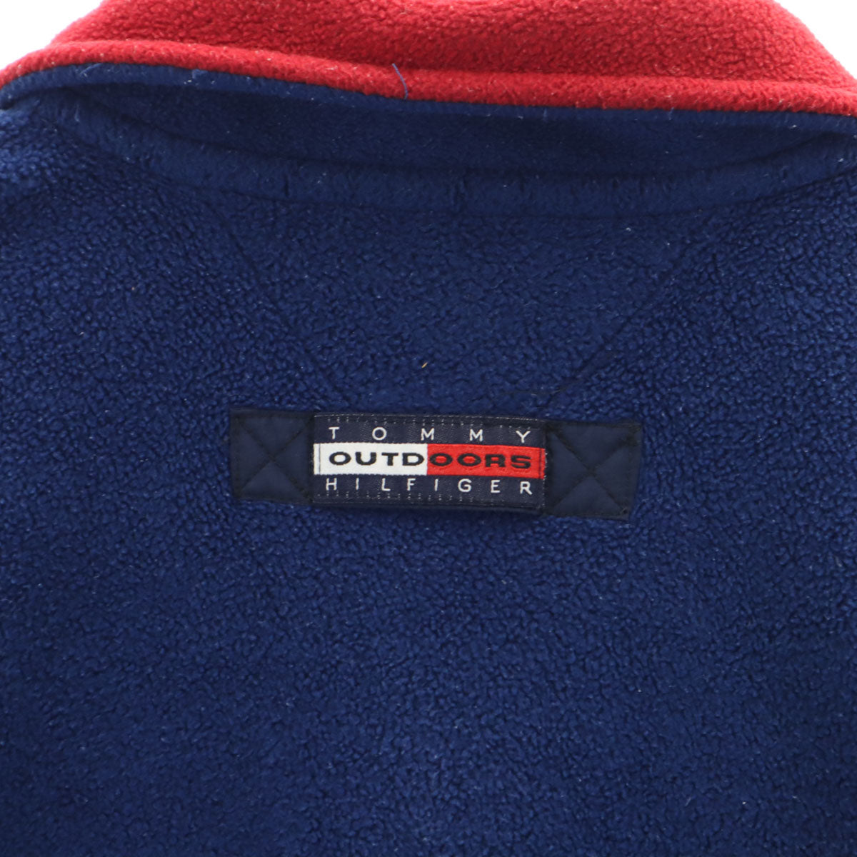 TOMMY HILFIGER トミーヒルフィガー 90s オールド フラッグタグ 長袖 フリース ウェア M ブルー メンズ