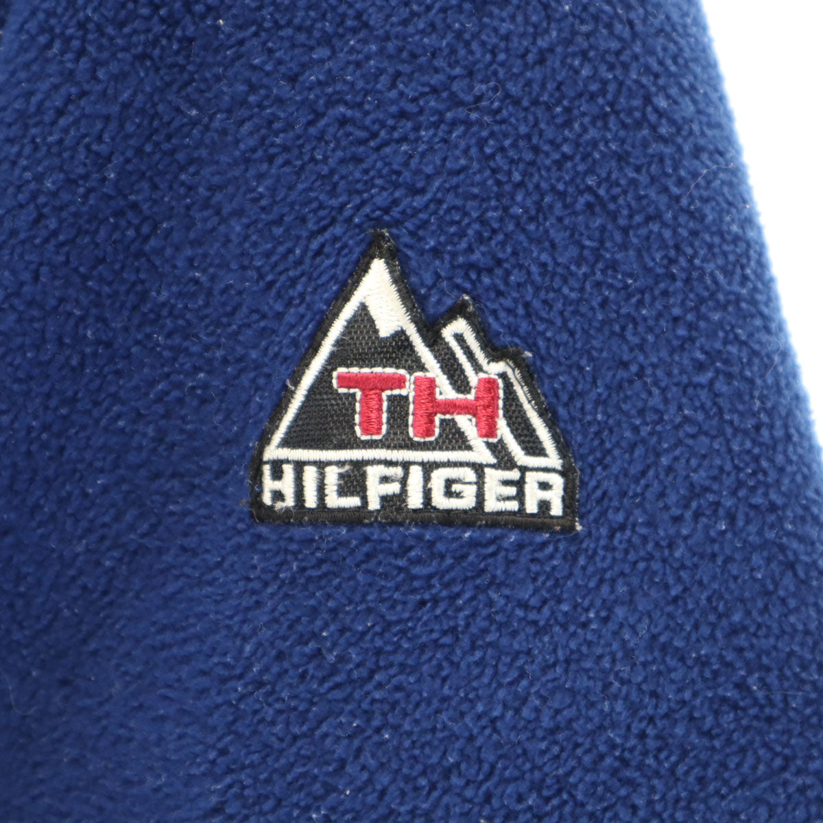 TOMMY HILFIGER トミーヒルフィガー 90s オールド フラッグタグ 長袖 フリース ウェア M ブルー メンズ