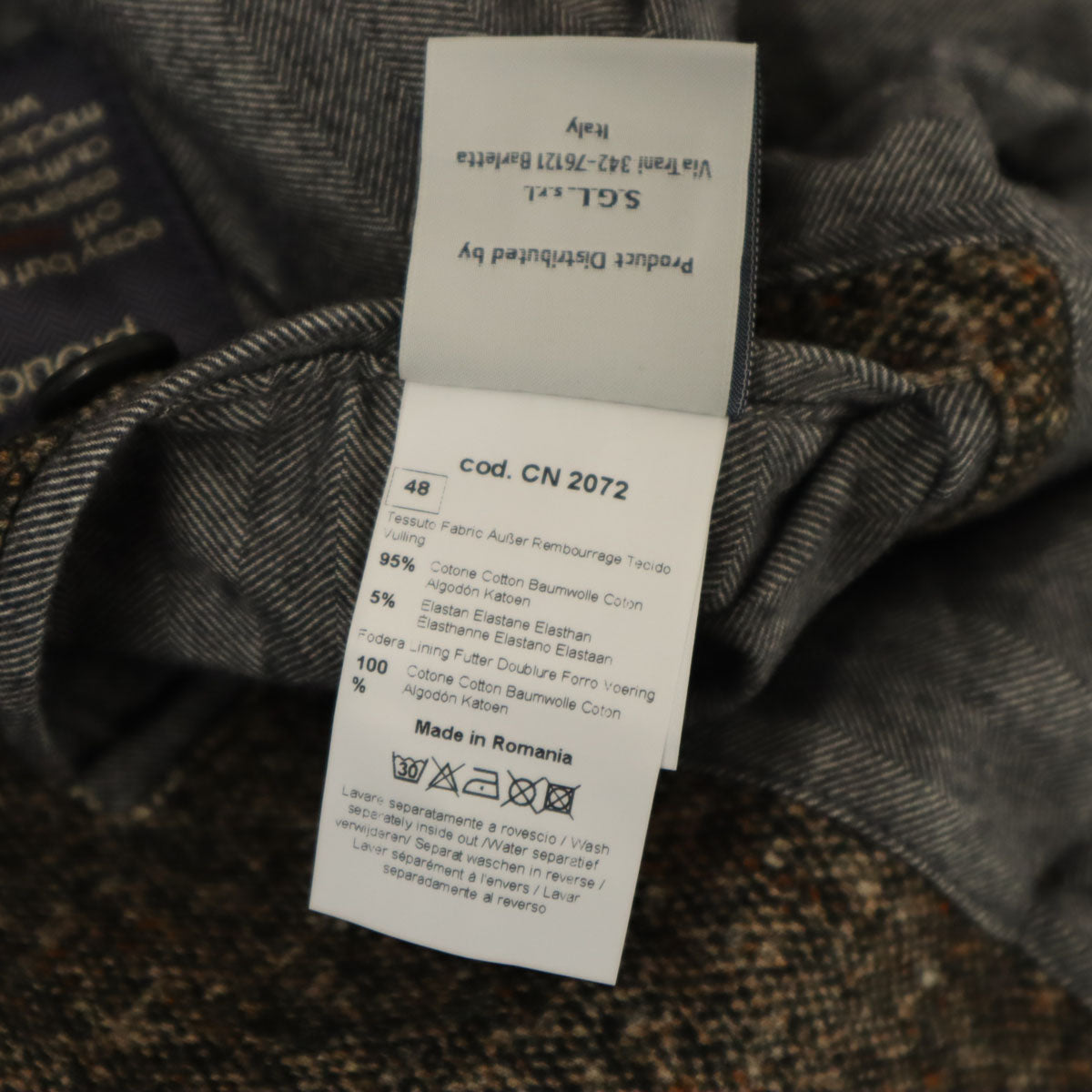 CIRCOLO1901 チルコロ1901 ジャケット 48 ブラウン系 メンズ