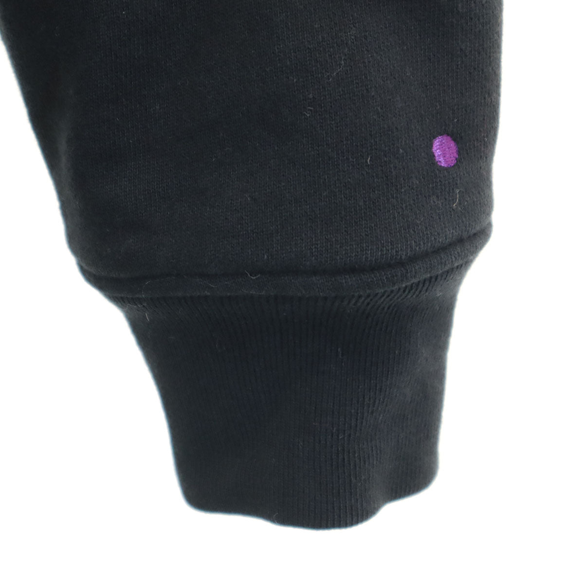 STUSSY ステューシー スウェット スタジャン S ブラック 中綿ジャケット メンズ