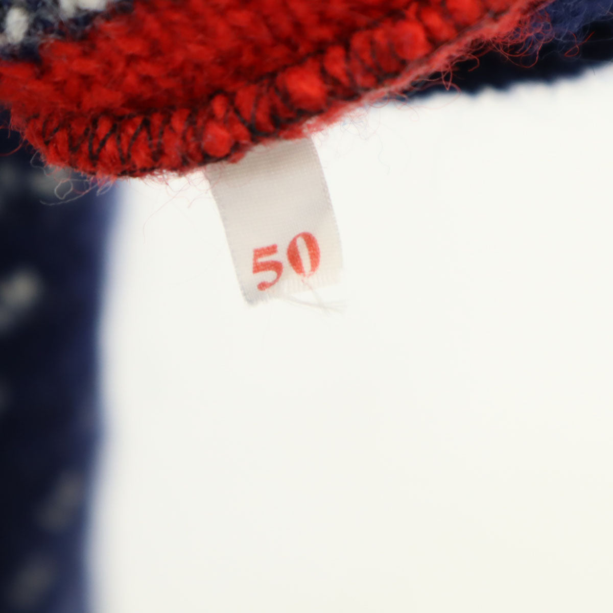 KAARE GIOSE 80s 90s ノルウェー製 オールド 総柄 長袖 セーター 50 ネイビー ニット メンズ