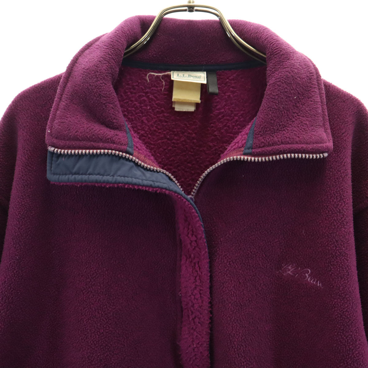 L.L.Bean エルエルビーン 80s オールド フリースジャケット パープル アウトドア レディース