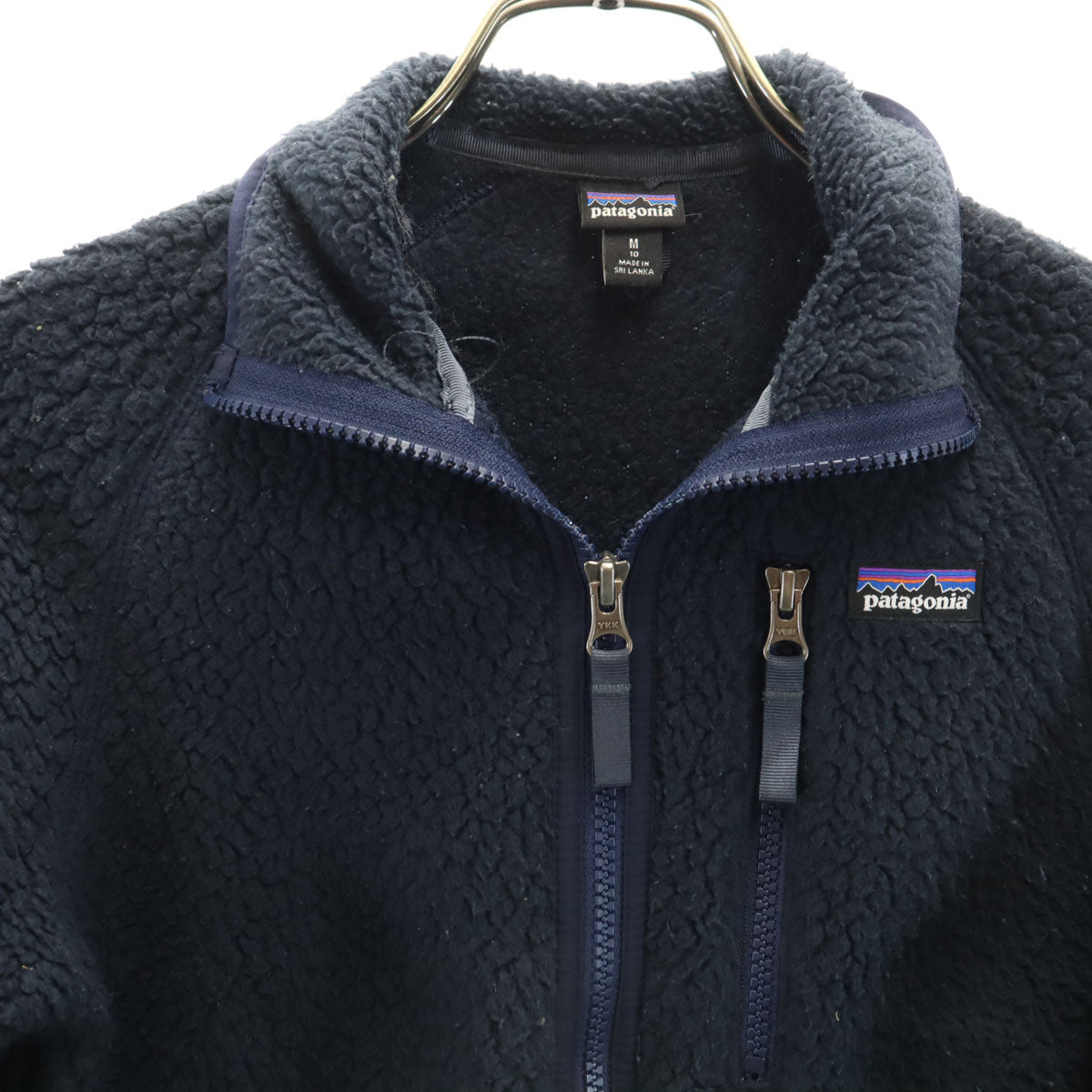 patagonia パタゴニア レトロ パイル フリースジャケット M 10 ネイビー 65410FA18 アウトドア キッズ