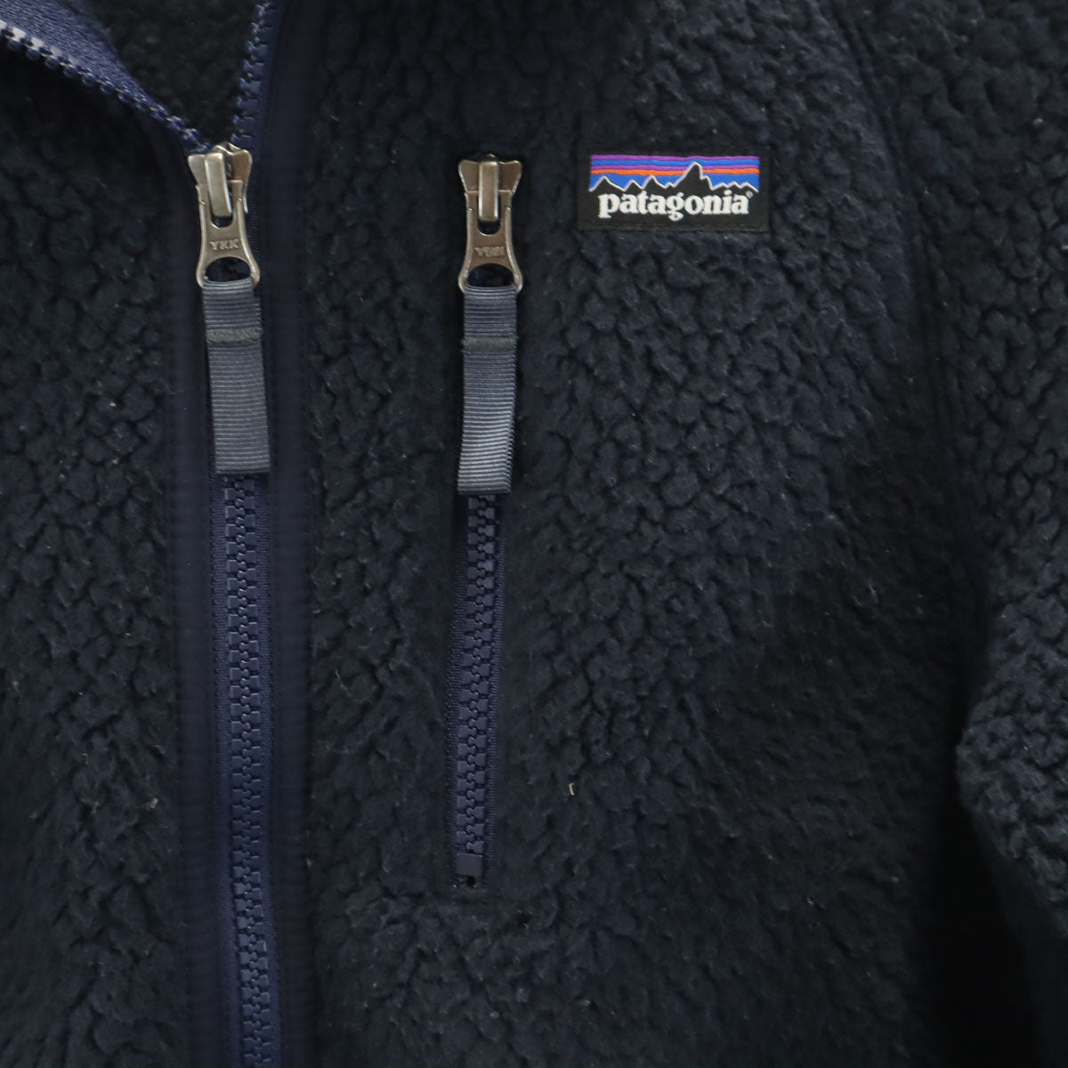 patagonia パタゴニア レトロ パイル フリースジャケット M 10 ネイビー 65410FA18 アウトドア キッズ