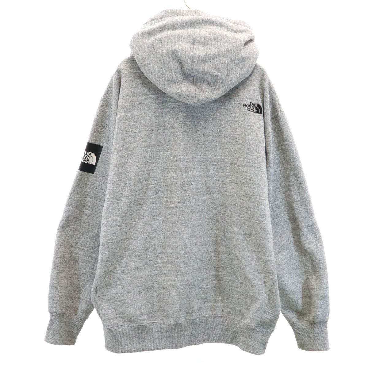 THE NORTH FACE ノースフェイス 長袖 スウェットパーカー XXL グレー NT61835 アウトドア 裏起毛 ビッグサイズ メンズ