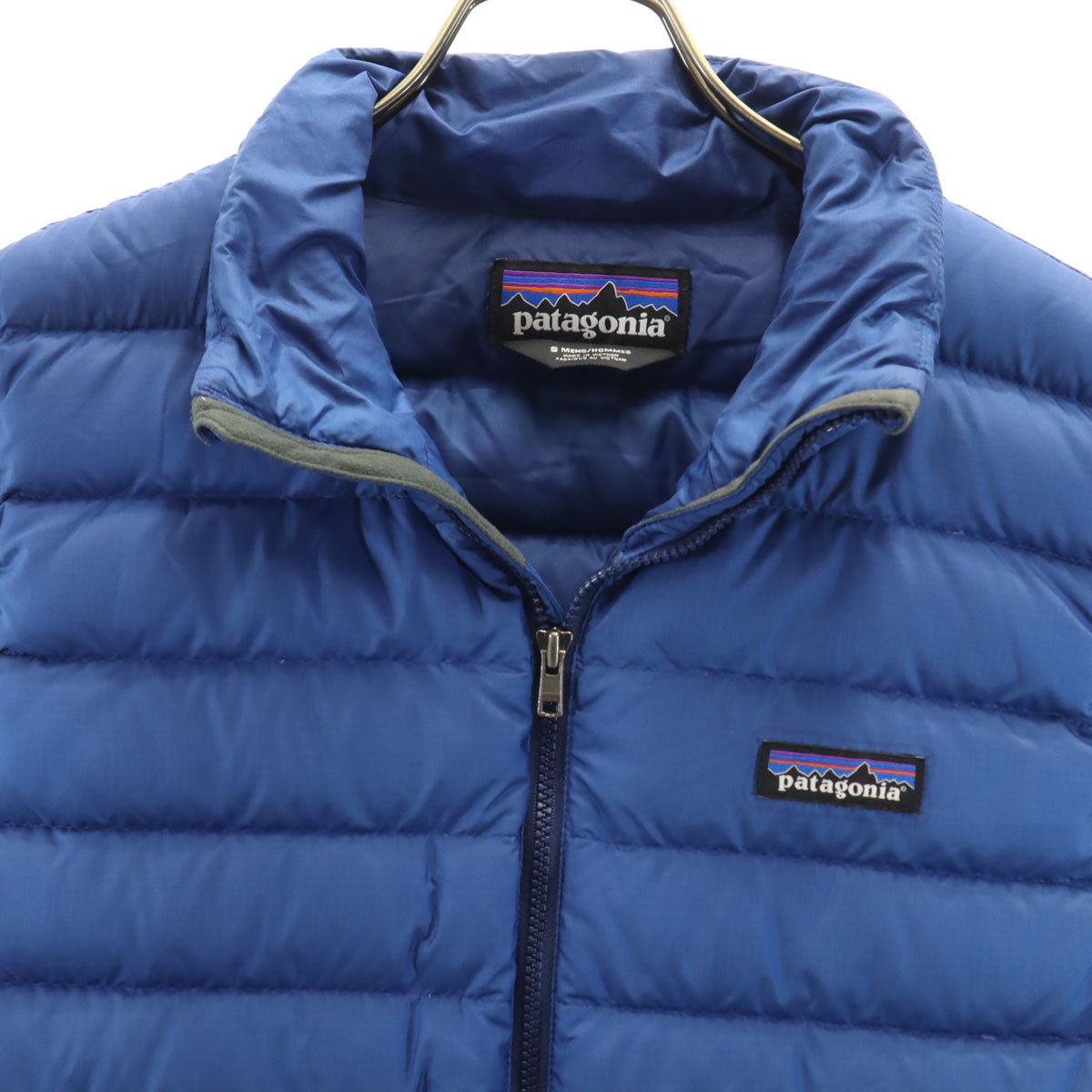 patagonia パタゴニア ダウンベスト S ブルー 84622SP15 アウトドア メンズ