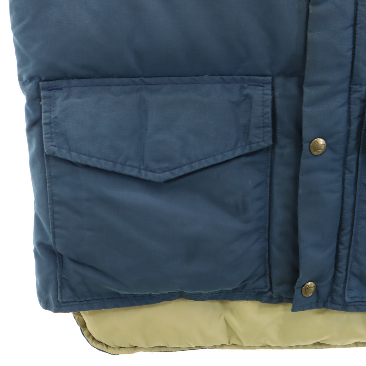 WOOLRICH ウールリッチ 80s USA製 ヴィンテージ ダウンベスト M ブルー メンズ