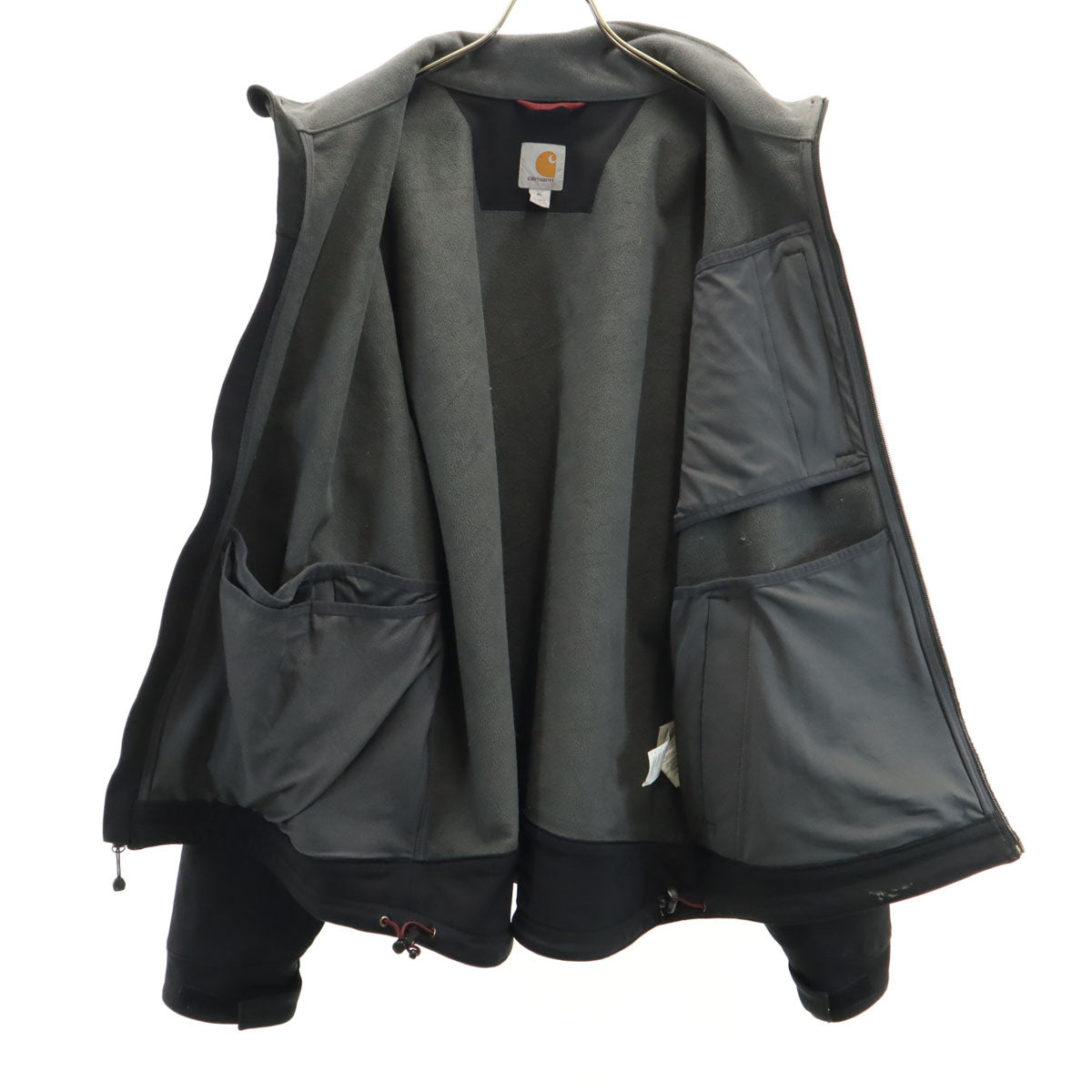 Carhartt カーハート クローリー ジャケット XL ブラック 裏フリース メンズ