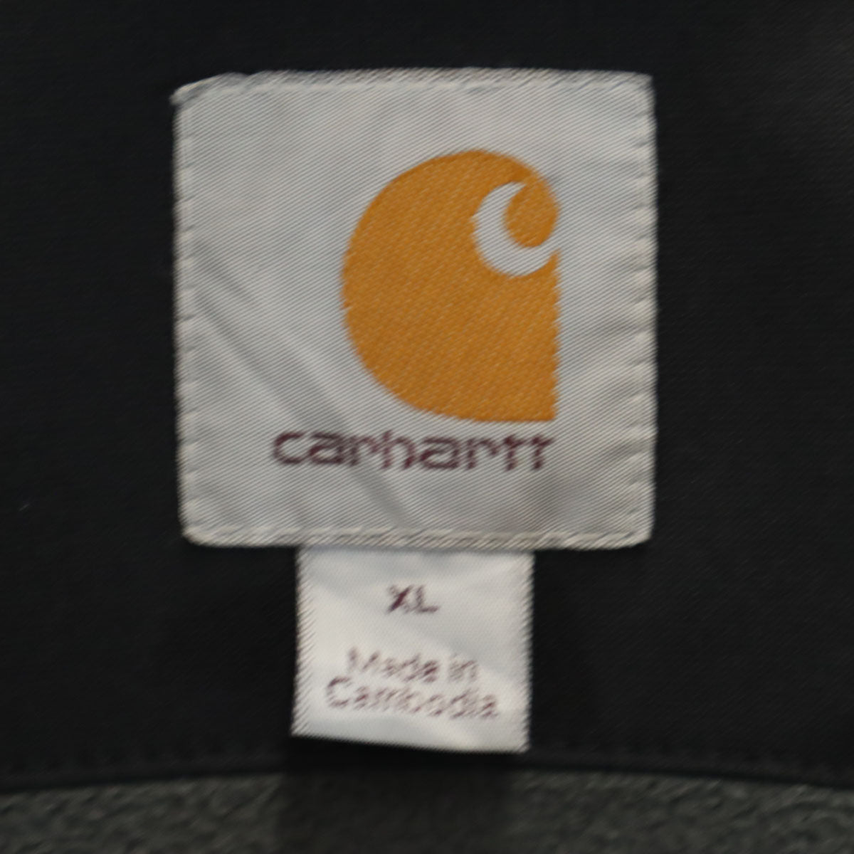 Carhartt カーハート クローリー ジャケット XL ブラック 裏フリース メンズ