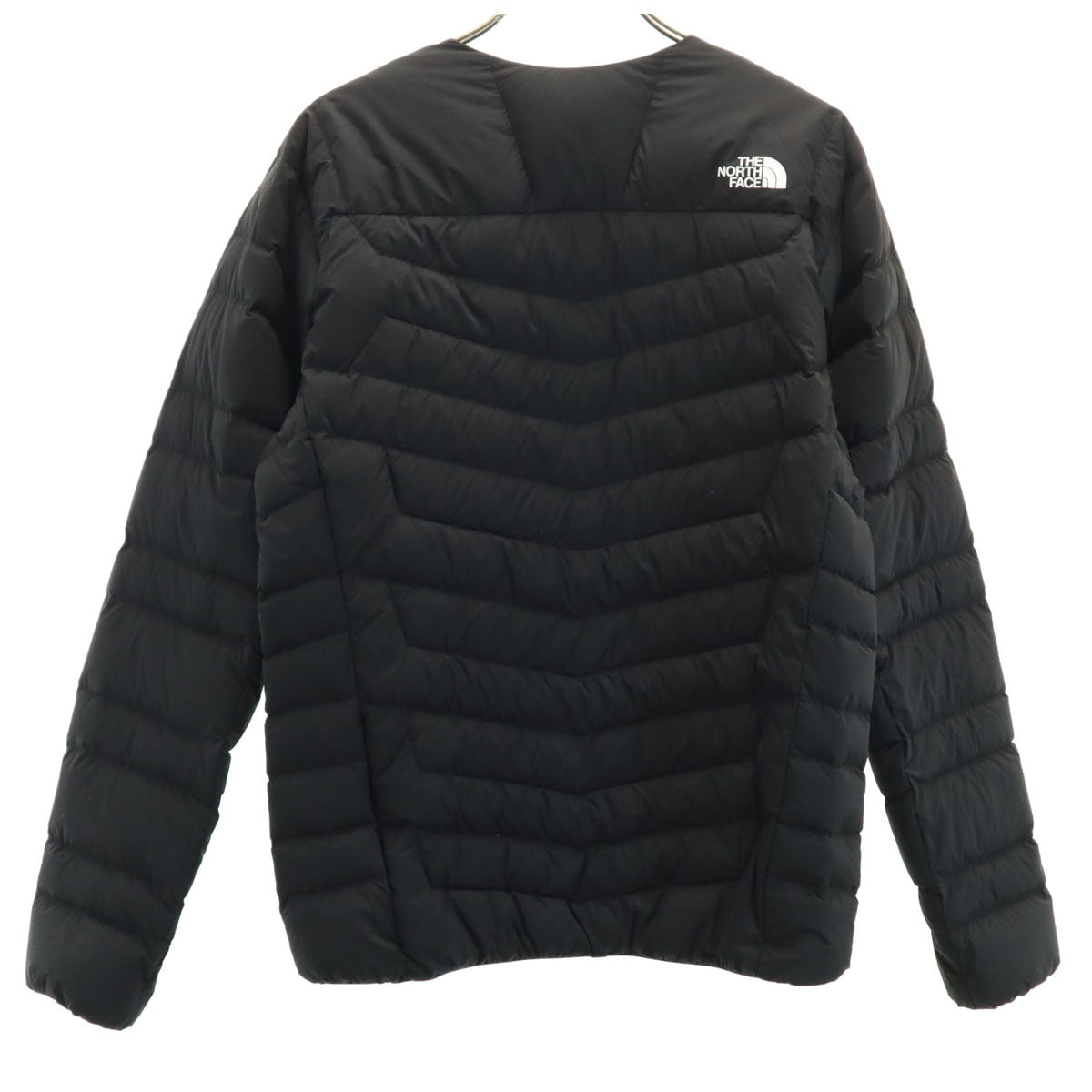 THE NORTH FACE ノースフェイス サンダーラウンドネック ダウンジャケット S ブラック アウトドア NY32013 メンズ