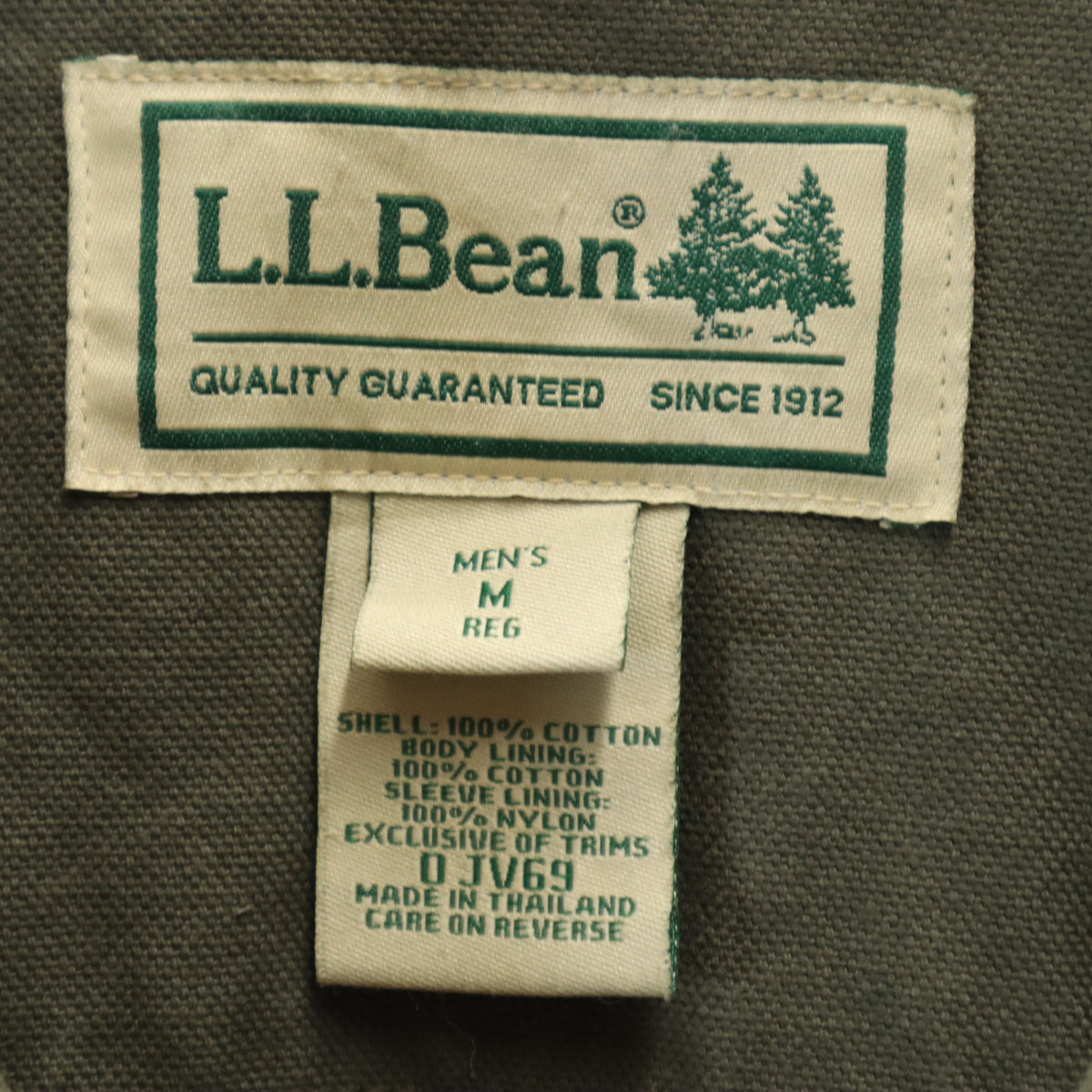 L.L.Bean エルエルビーン ハンティングジャケット M カーキ アウトドア メンズ
