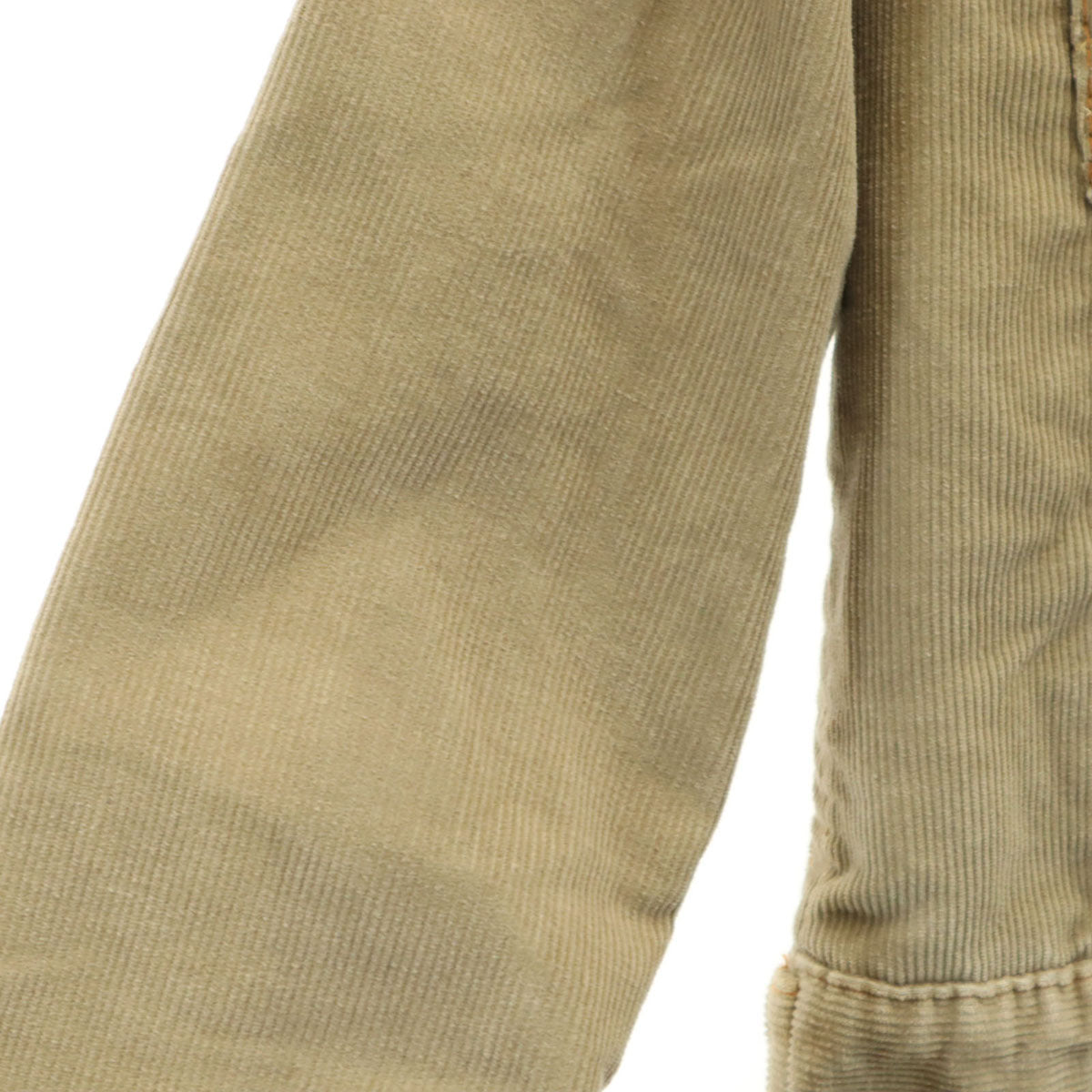 TRUE RELIGION トゥルーレリジョン コーデュロイジャケット S ベージュ系 裏ボア レディース