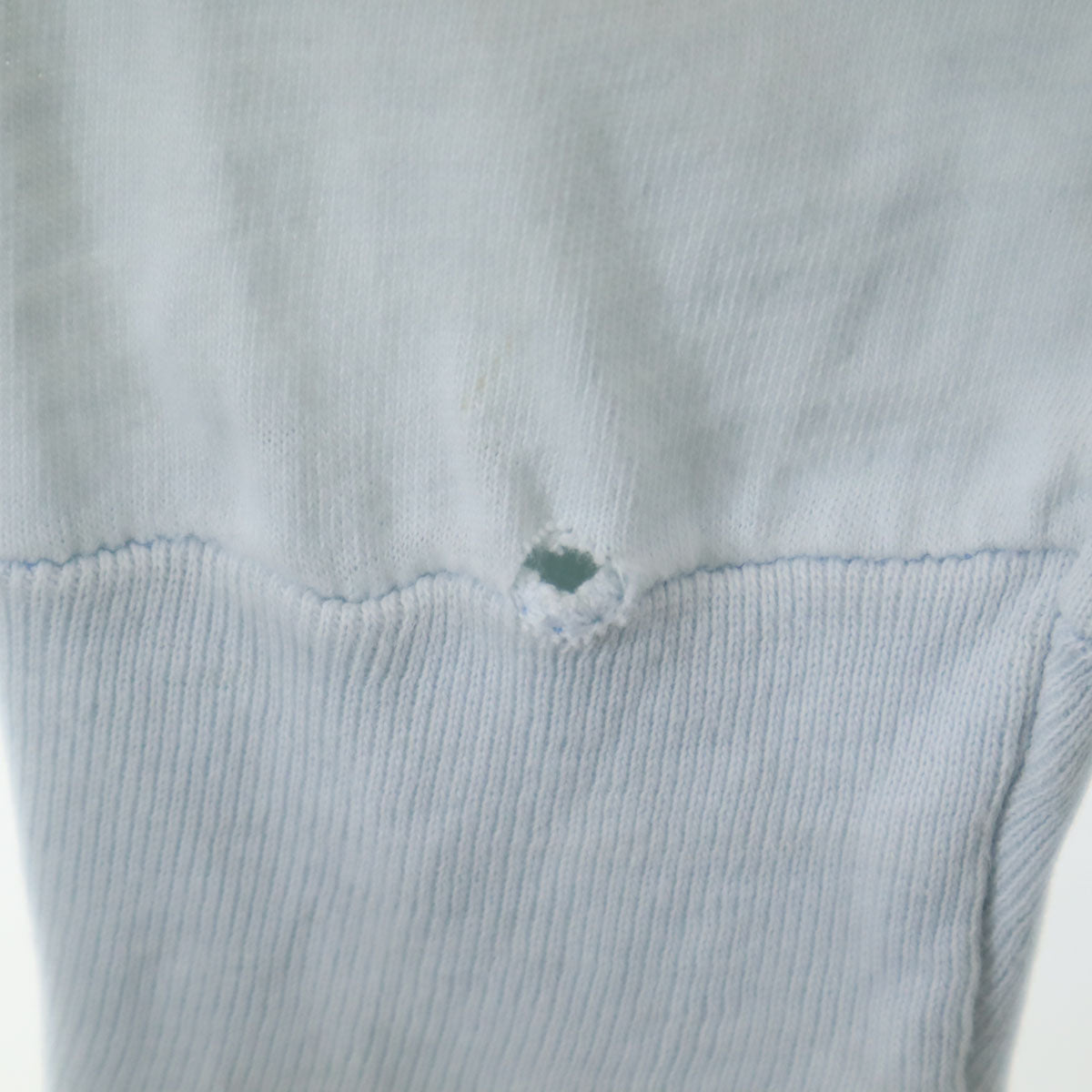 SIGNAL シグナル 90s USA製 オールド 浮世絵 バックプリント 長袖 シングルステッチ Tシャツ M 水色 ロンT 鳥 メンズ