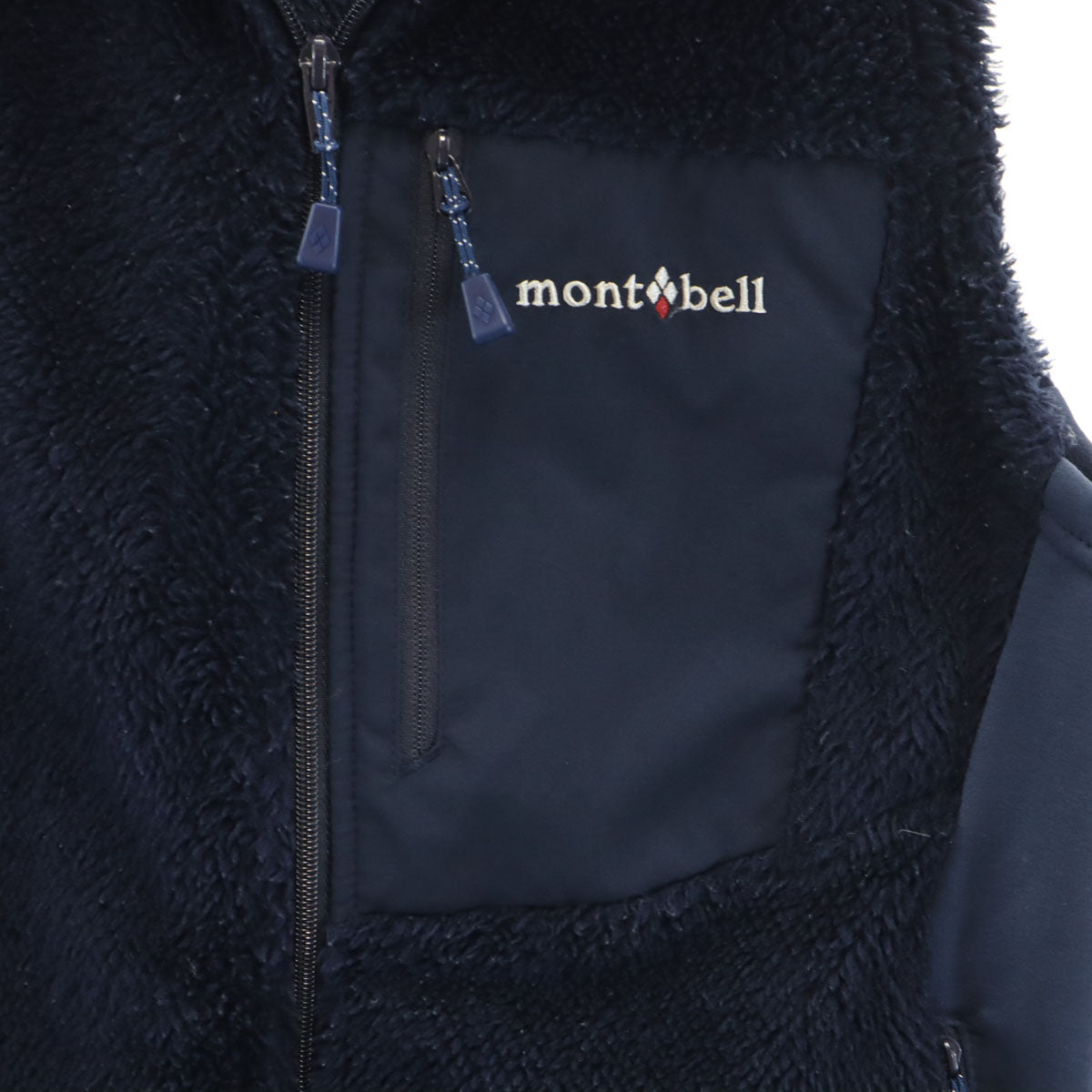 mont-bell モンベル クリマエア ベスト S ネイビー フリース アウトドア レディース